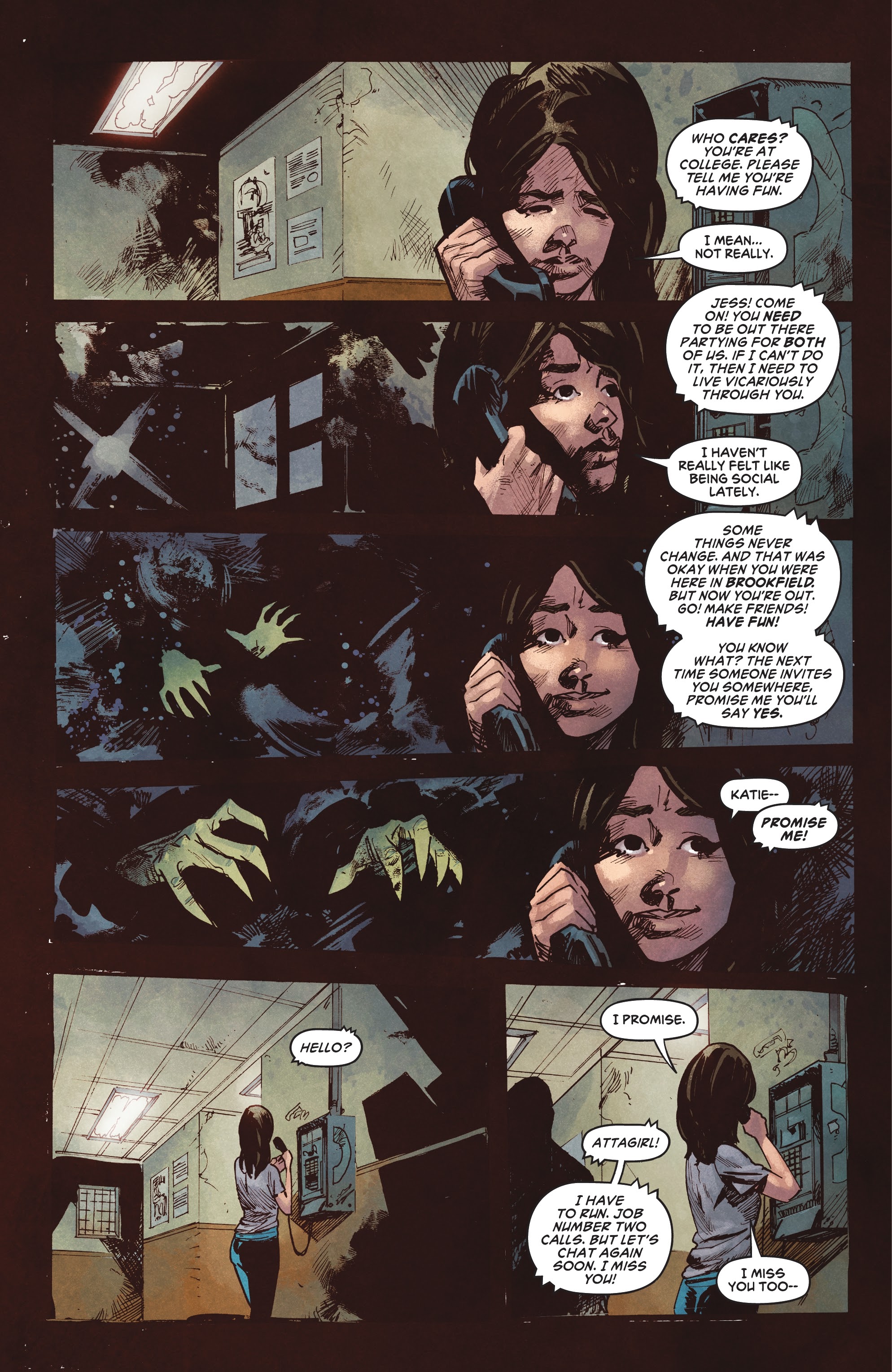 Read online DC Horror Presents: The Conjuring: The Lover comic -  Issue #2 - 8