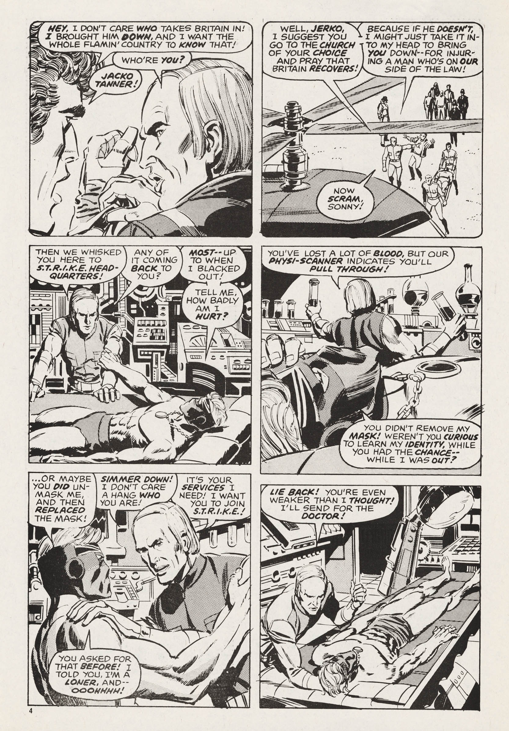 Read online Captain Britain (1976) comic -  Issue #33 - 4