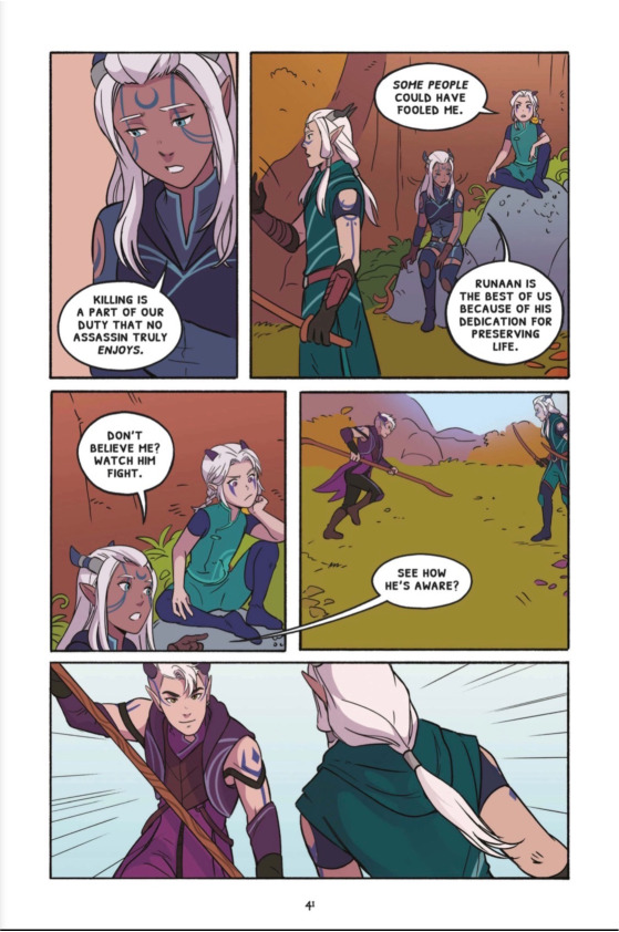 Read online The Dragon Prince: Bloodmoon Huntress comic -  Issue # TPB - 44