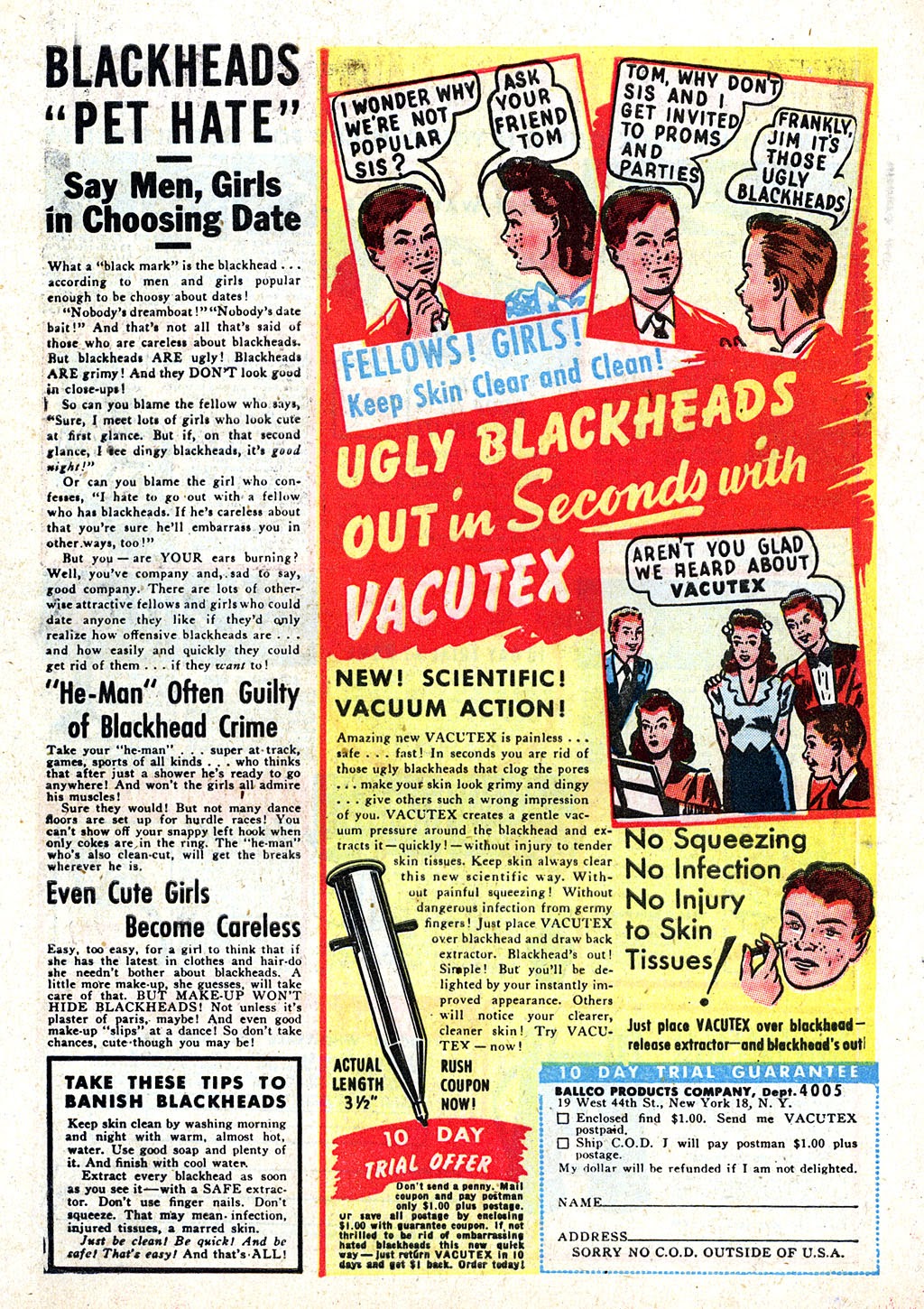 Read online Crime Cases Comics (1951) comic -  Issue #5 - 34