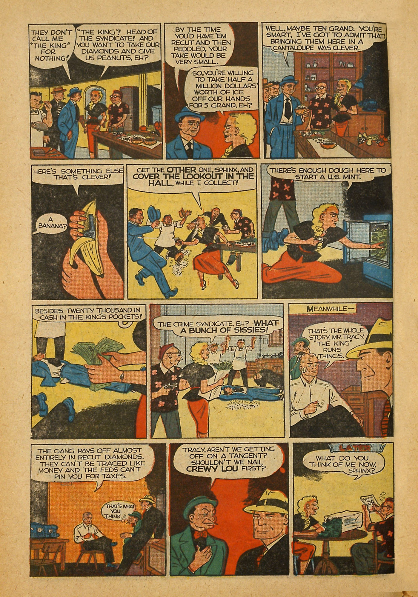 Read online Dick Tracy comic -  Issue #145 - 44