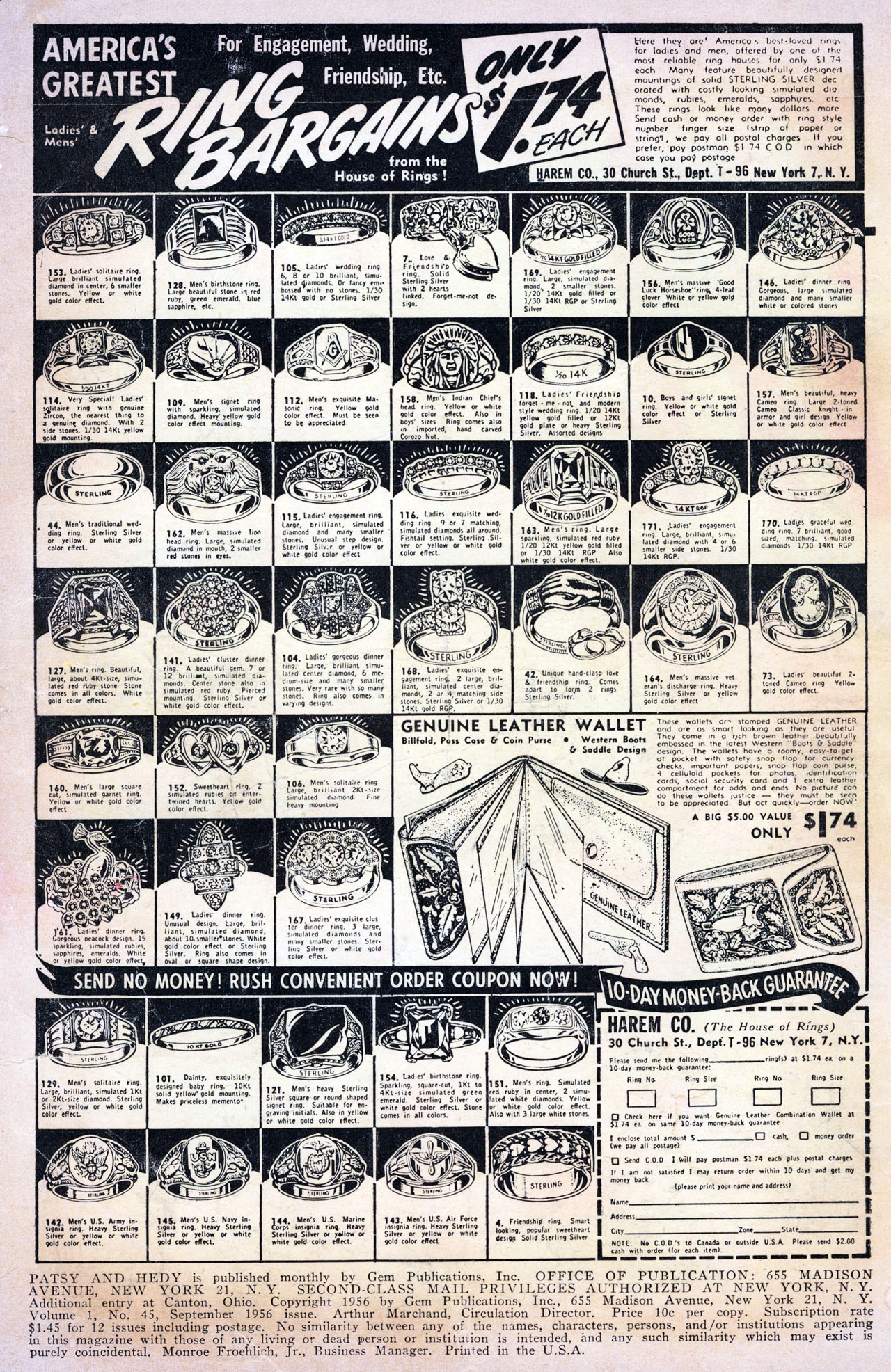Read online Patsy and Hedy comic -  Issue #45 - 2