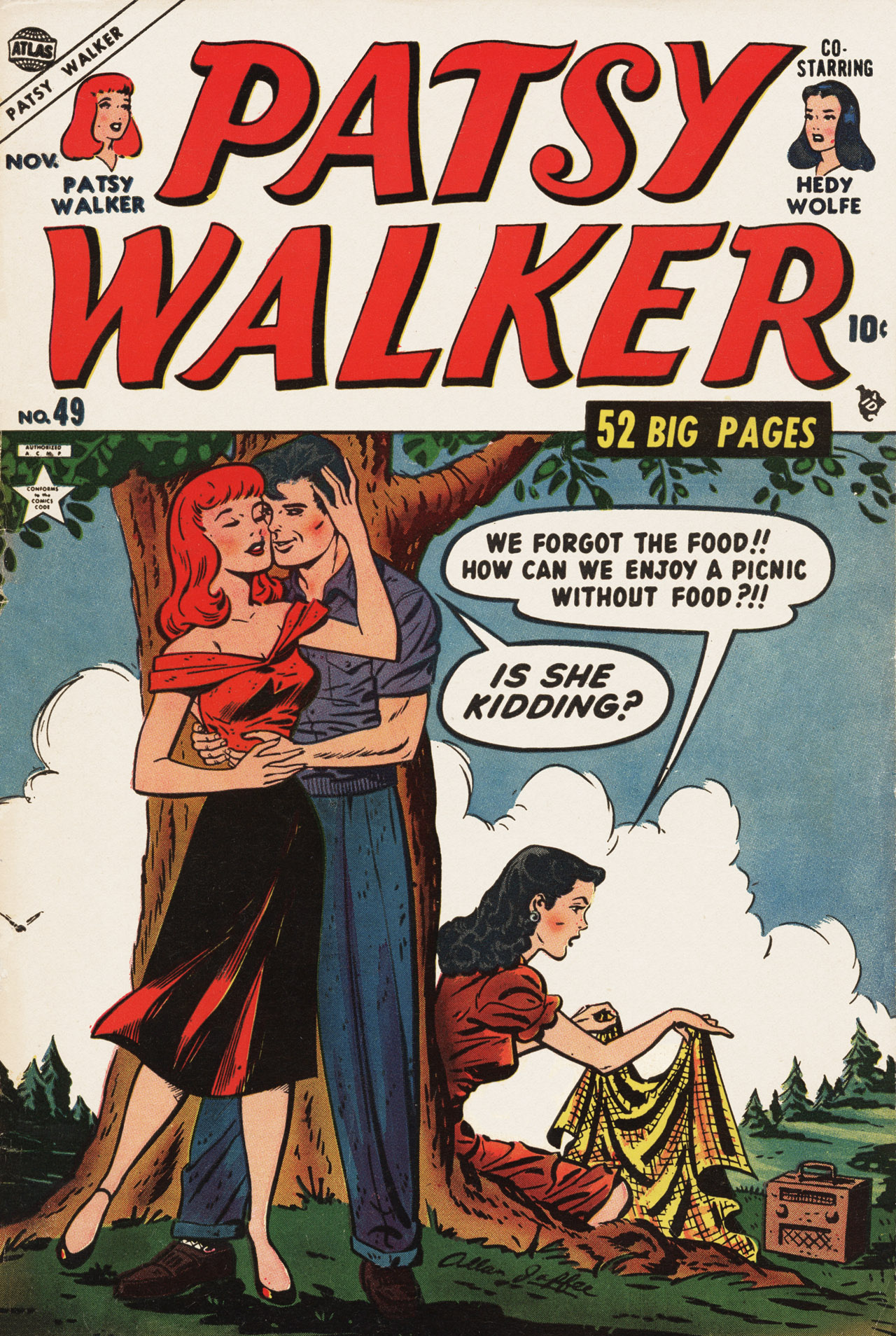 Read online Patsy Walker comic -  Issue #49 - 1