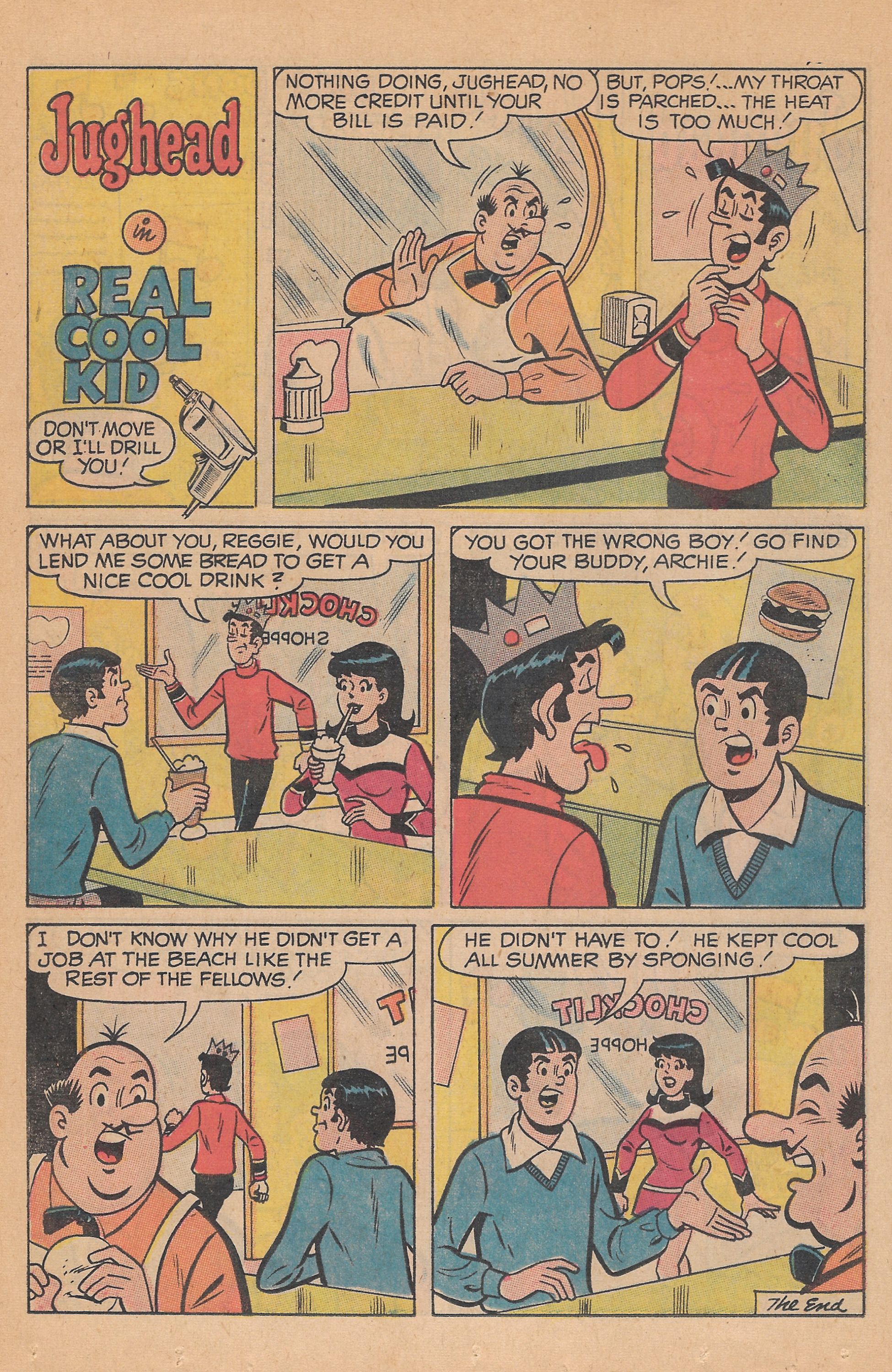 Read online Jughead's Jokes comic -  Issue #19 - 44