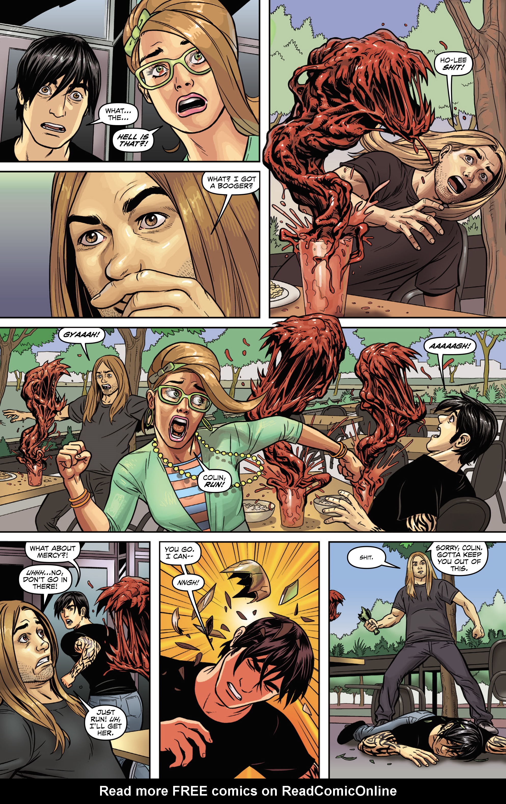 Read online Mercy Sparx Omnibus comic -  Issue # Full (Part 1) - 205