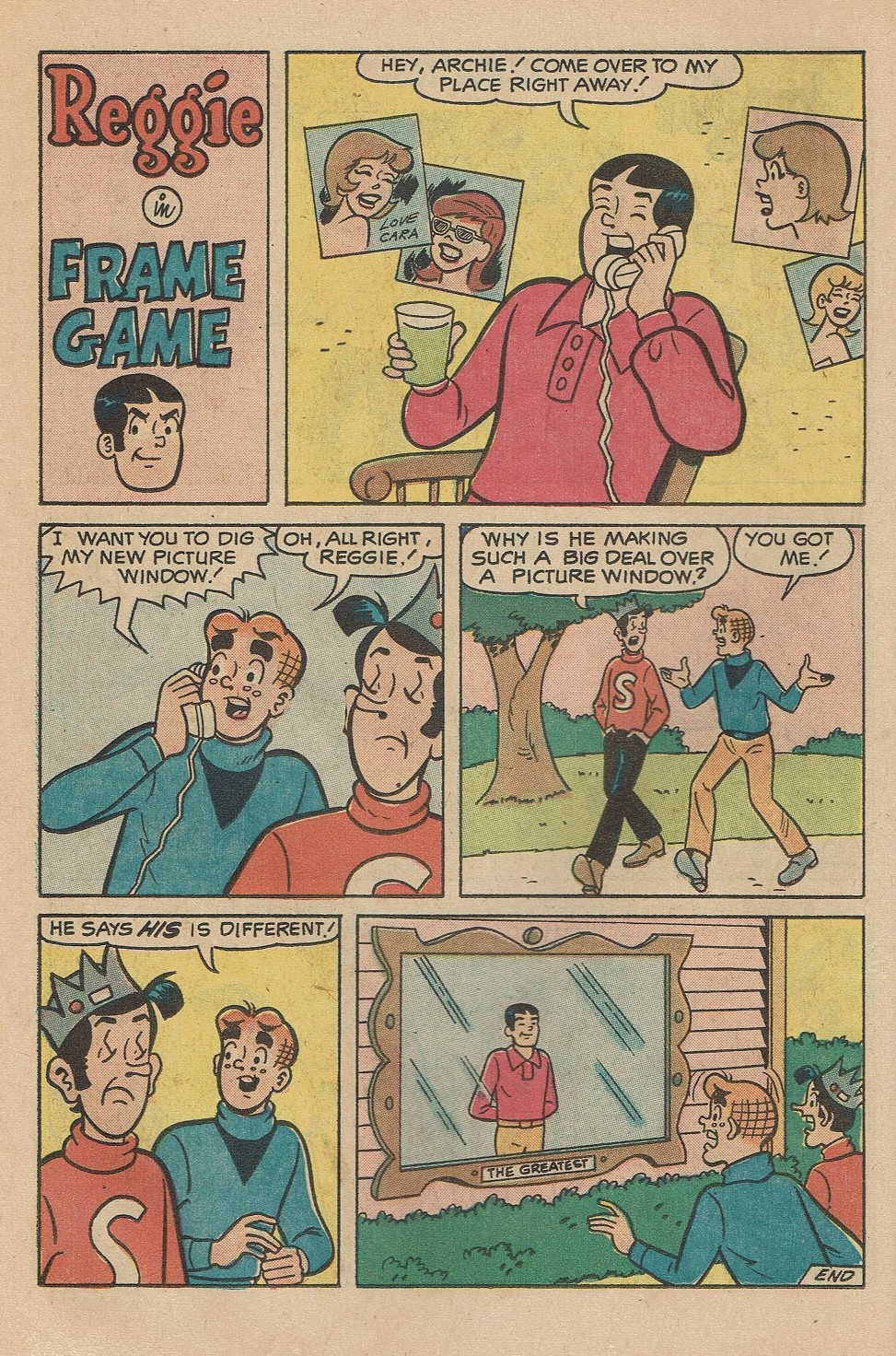 Read online Reggie's Wise Guy Jokes comic -  Issue #22 - 18