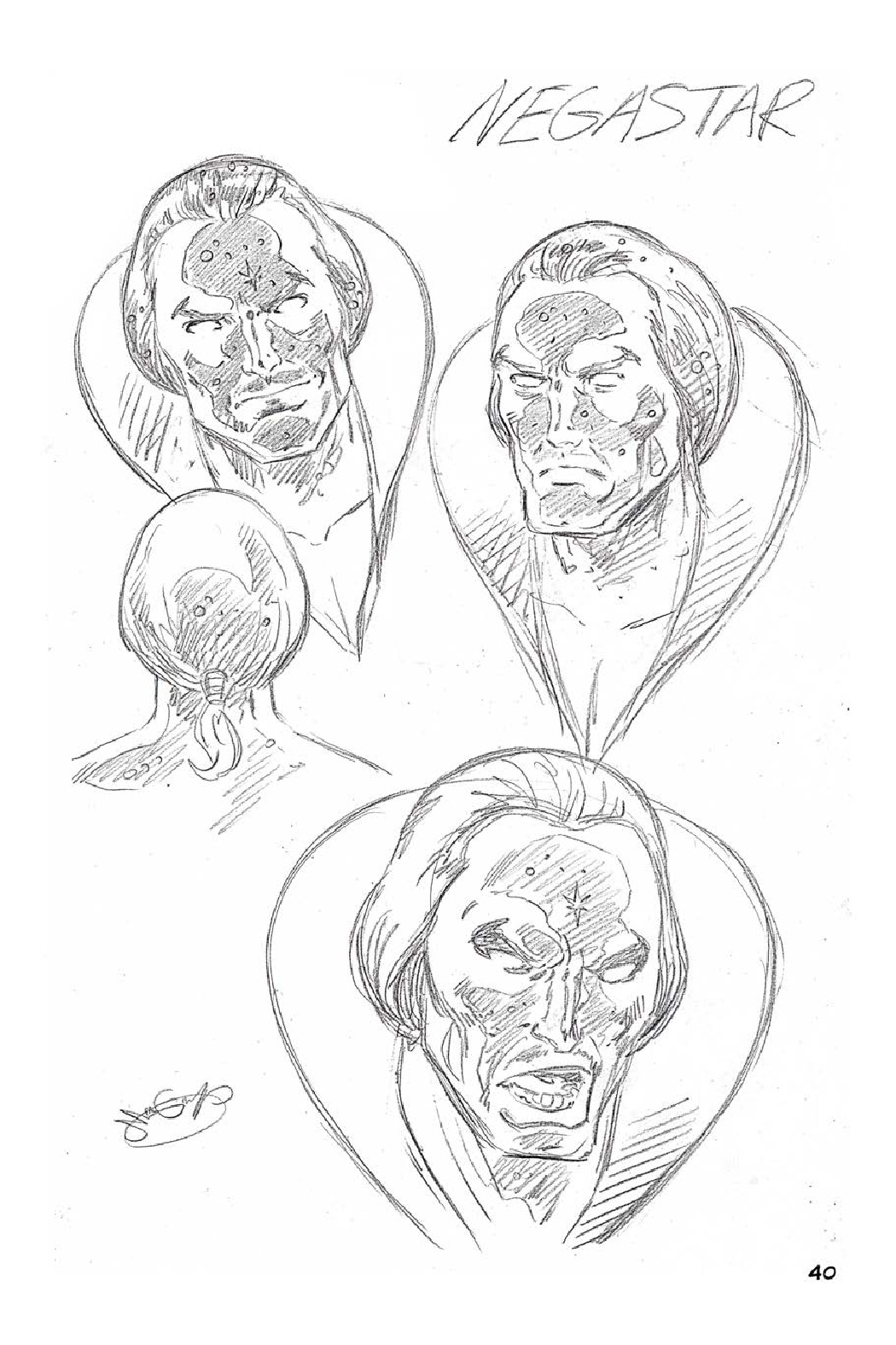 Read online The Art of Chris Malgrain comic -  Issue #3 - 36