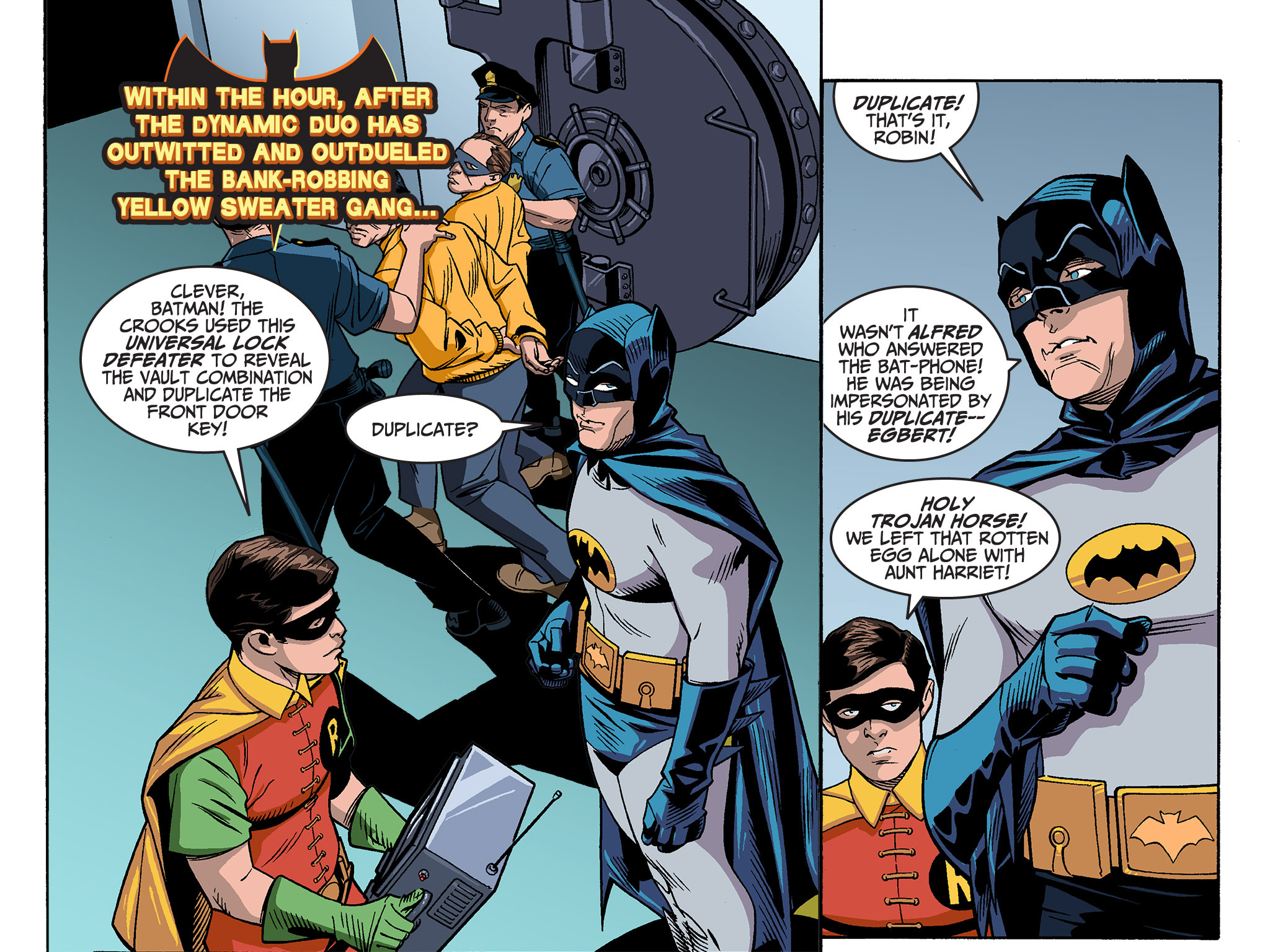 Read online Batman '66 [I] comic -  Issue #29 - 76