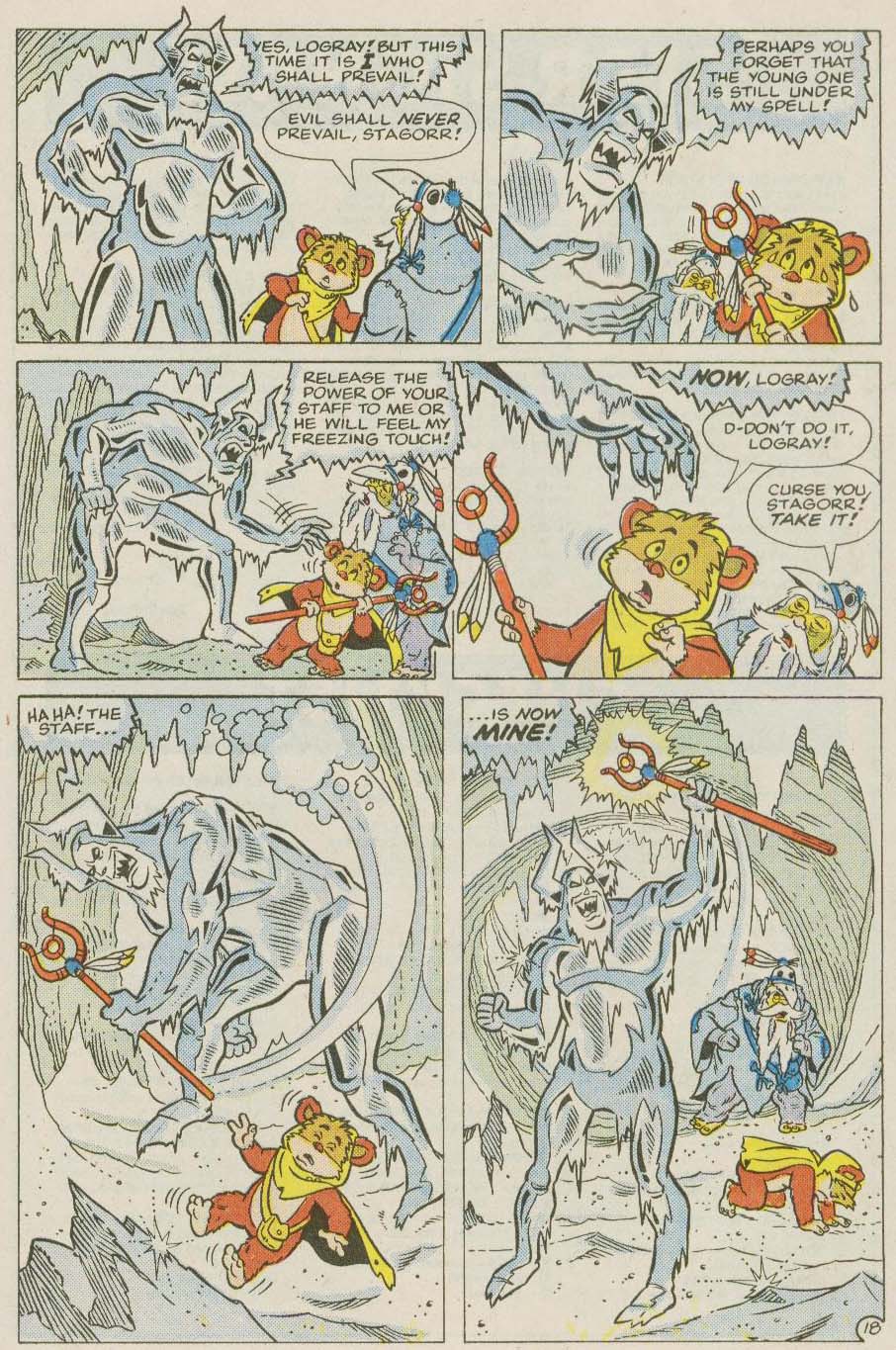 Read online Ewoks (1987) comic -  Issue #6 - 19