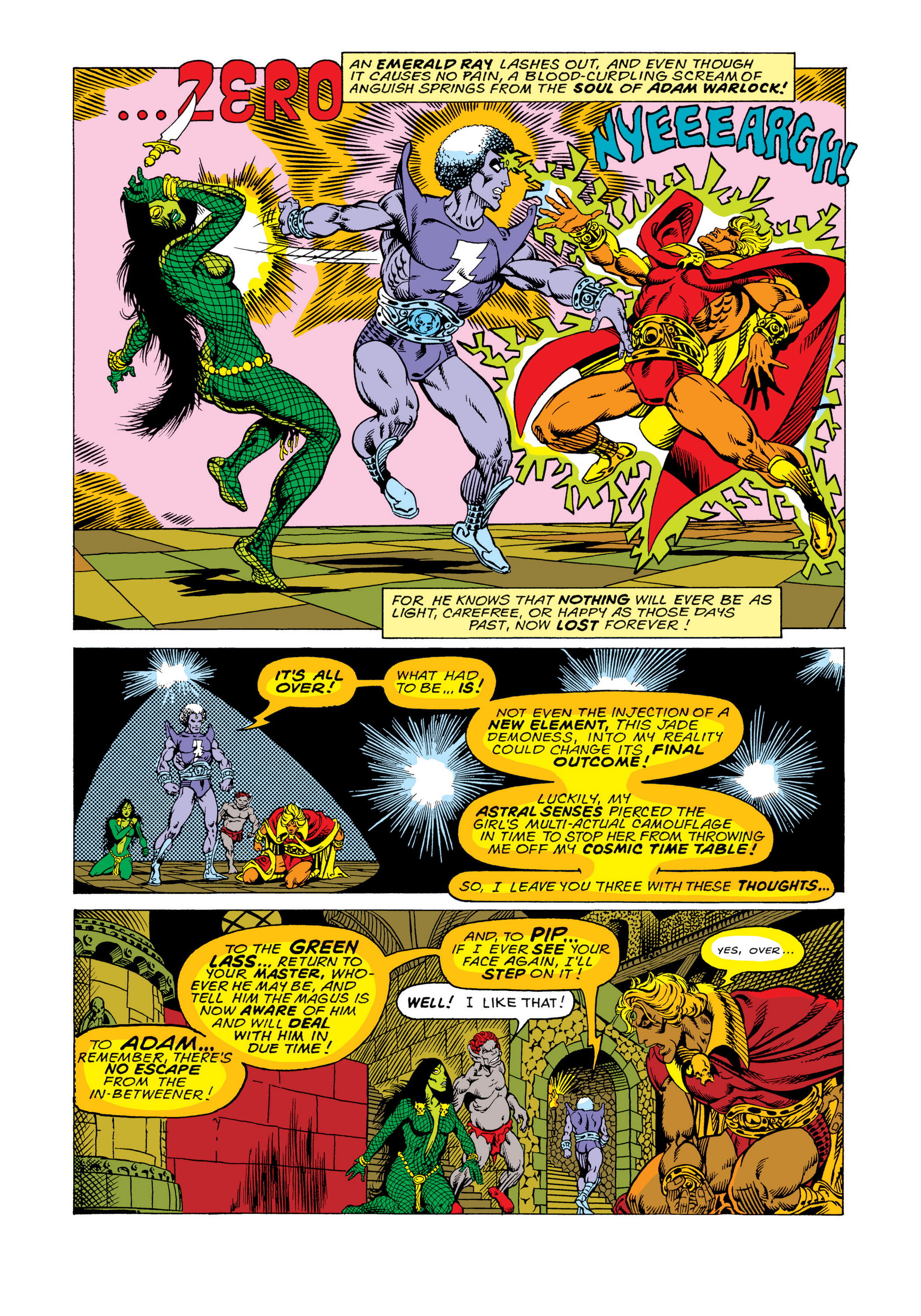 Read online Marvel Masterworks: Warlock comic -  Issue # TPB 2 (Part 1) - 100