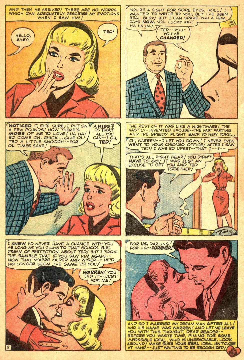 Read online Teen-Age Romance comic -  Issue #83 - 32