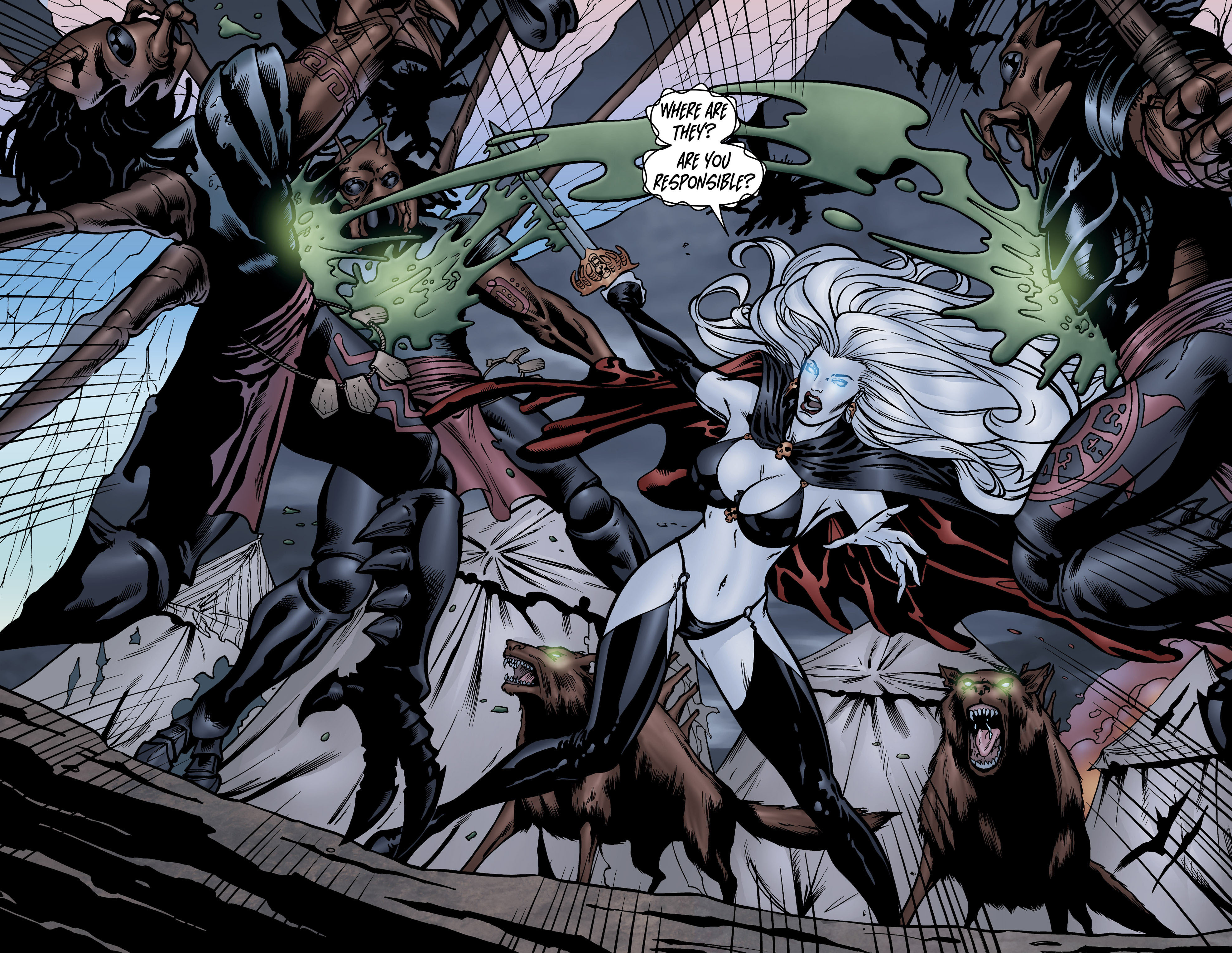 Read online Lady Death Origins comic -  Issue #10 - 4
