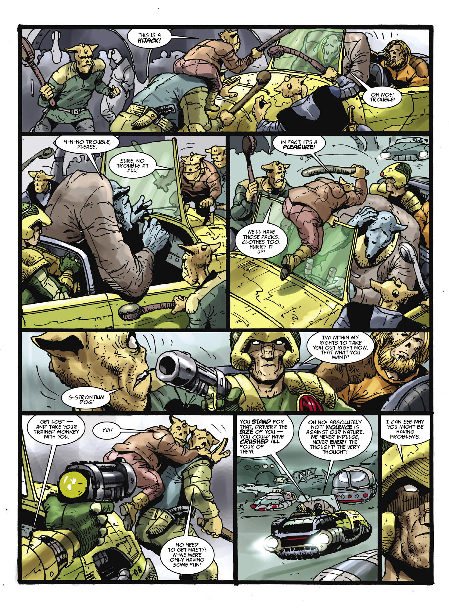 Read online Strontium Dog: The Son comic -  Issue # TPB - 15