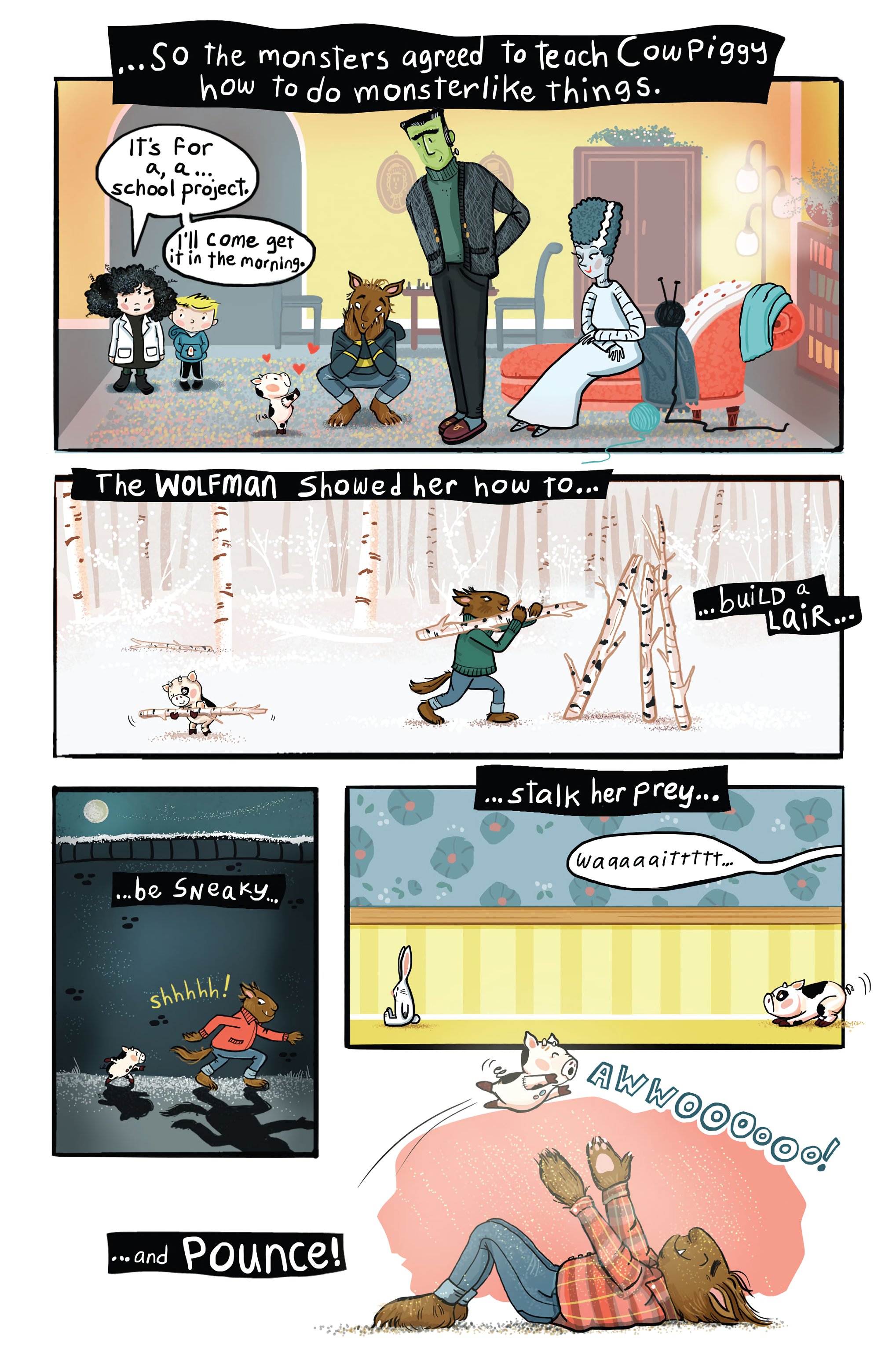 Read online Shelley Frankenstein!: CowPiggy comic -  Issue # TPB (Part 1) - 76