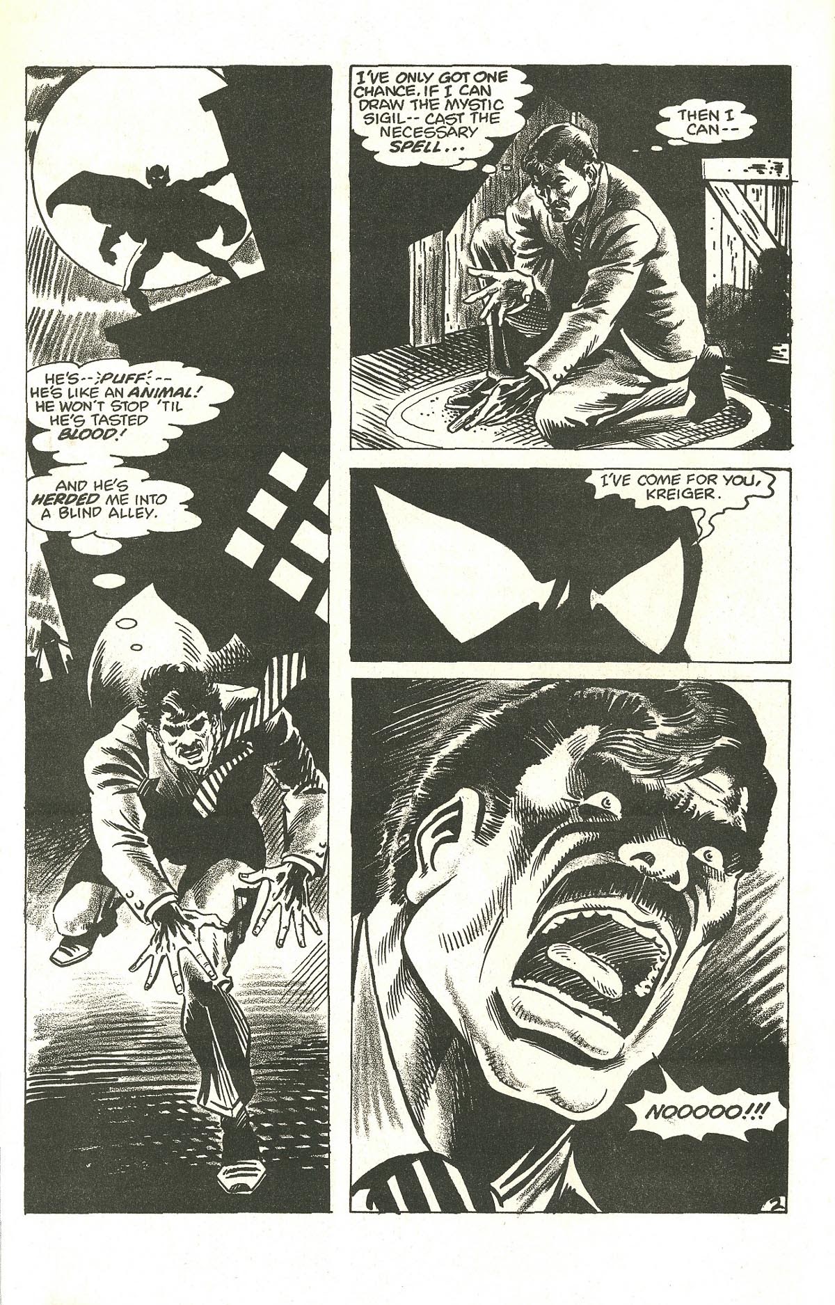 Read online Dark Wolf comic -  Issue #1 - 4