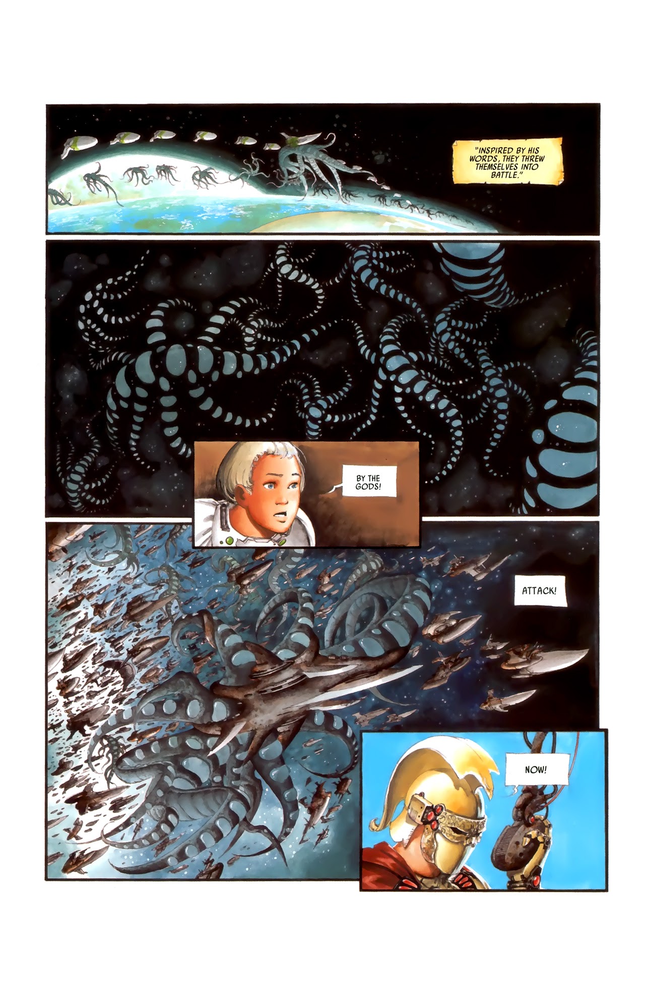 Read online Scourge Of The Gods: The Fall comic -  Issue #1 - 15