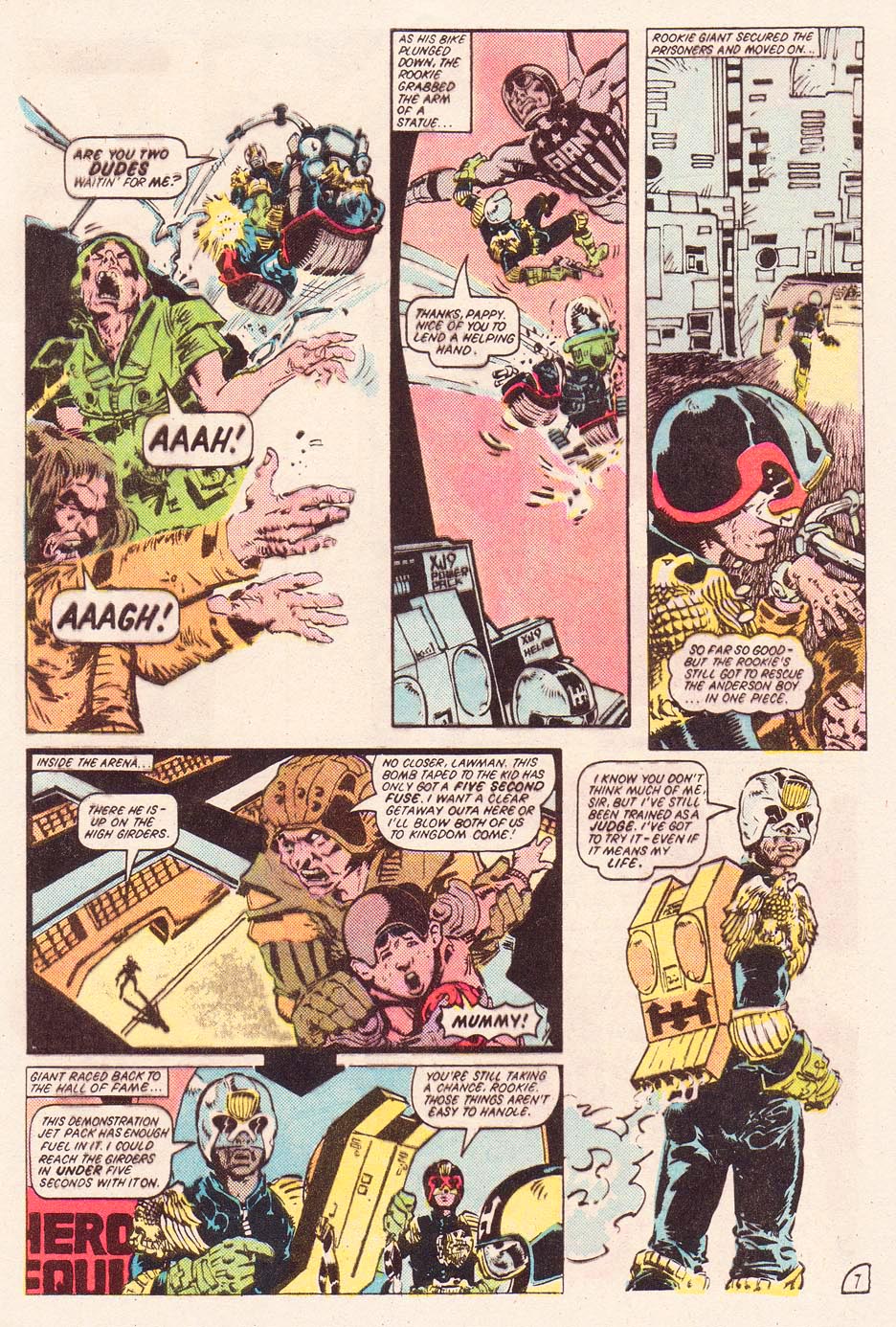Read online Judge Dredd: The Early Cases comic -  Issue #4 - 9