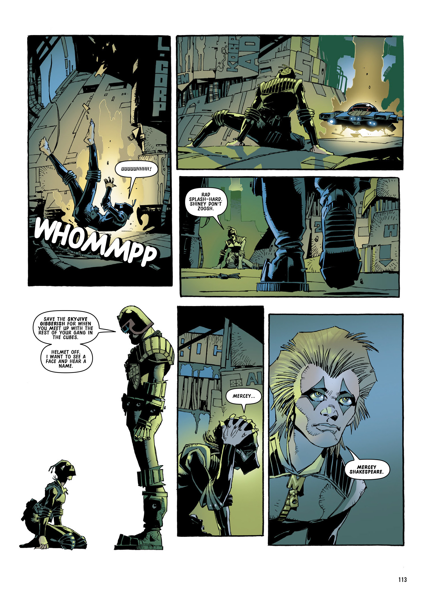 Read online Judge Dredd: The Complete Case Files comic -  Issue # TPB 42 (Part 1) - 115