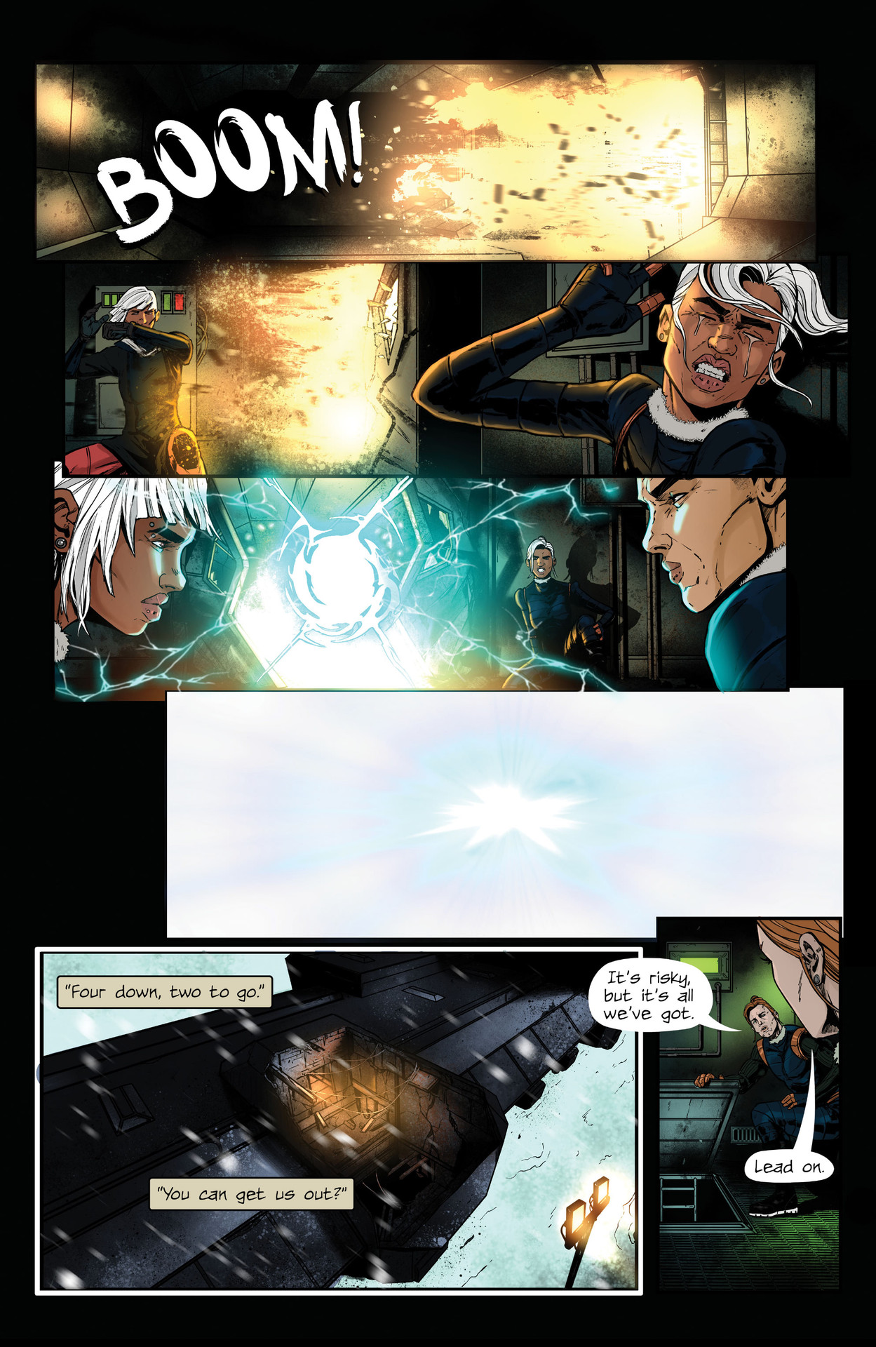 Read online Antarctica comic -  Issue #5 - 21