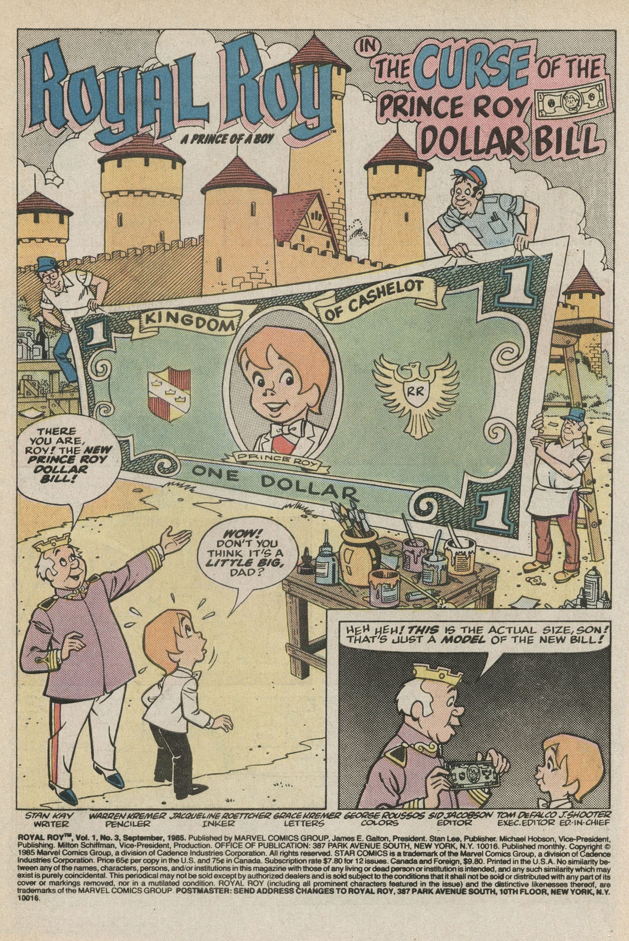 Read online Royal Roy comic -  Issue #3 - 3