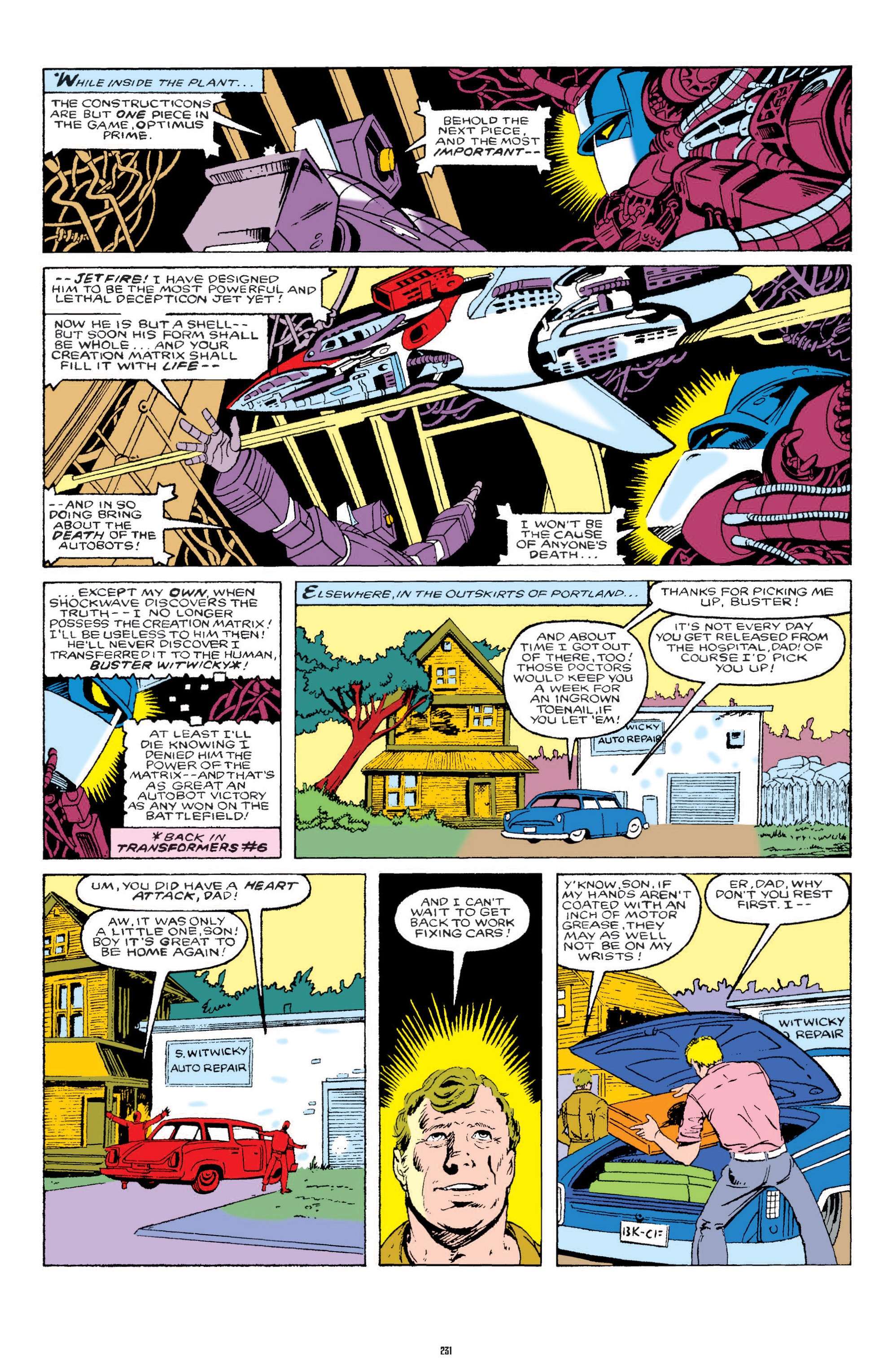 Read online The Transformers Classics comic -  Issue # TPB 1 - 232