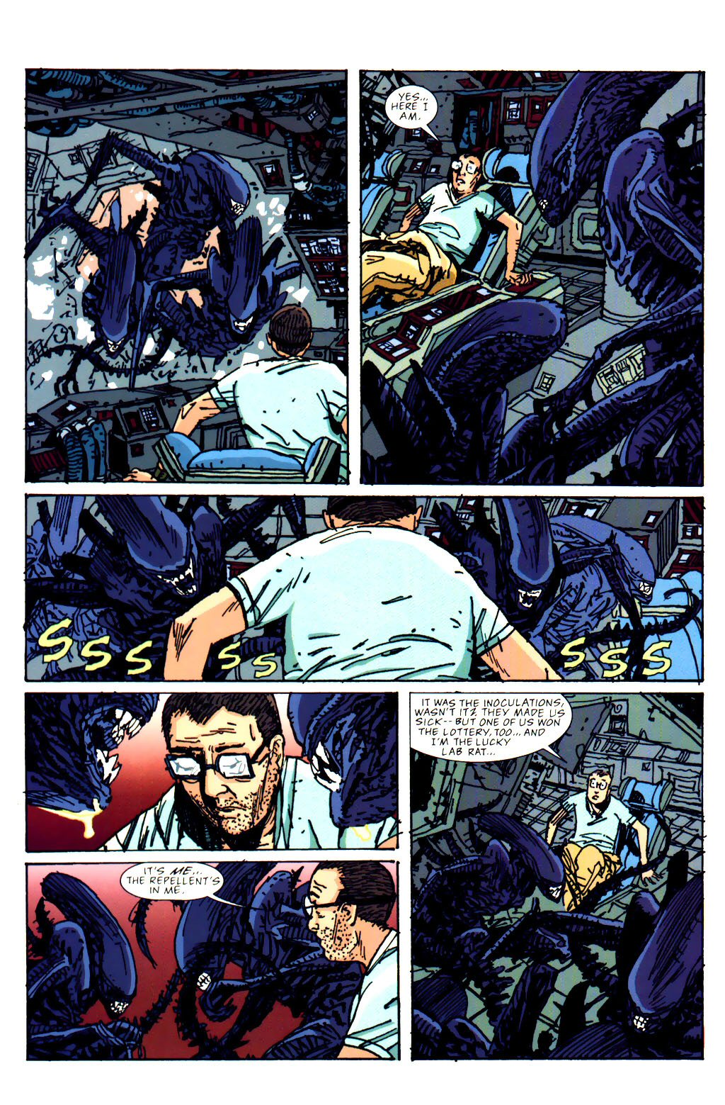 Read online Aliens: Survival comic -  Issue #3 - 22