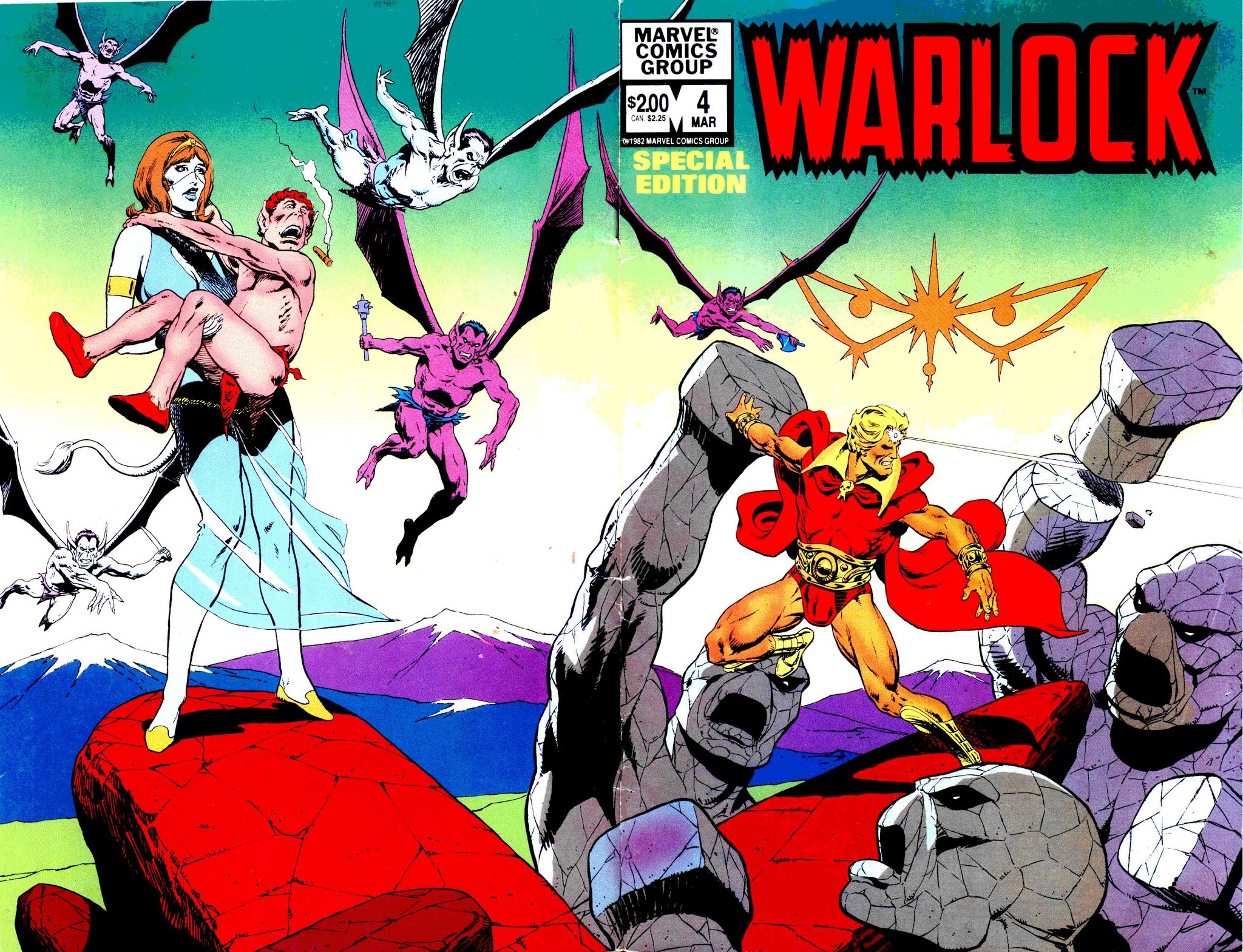Read online Warlock (1982) comic -  Issue #4 - 1