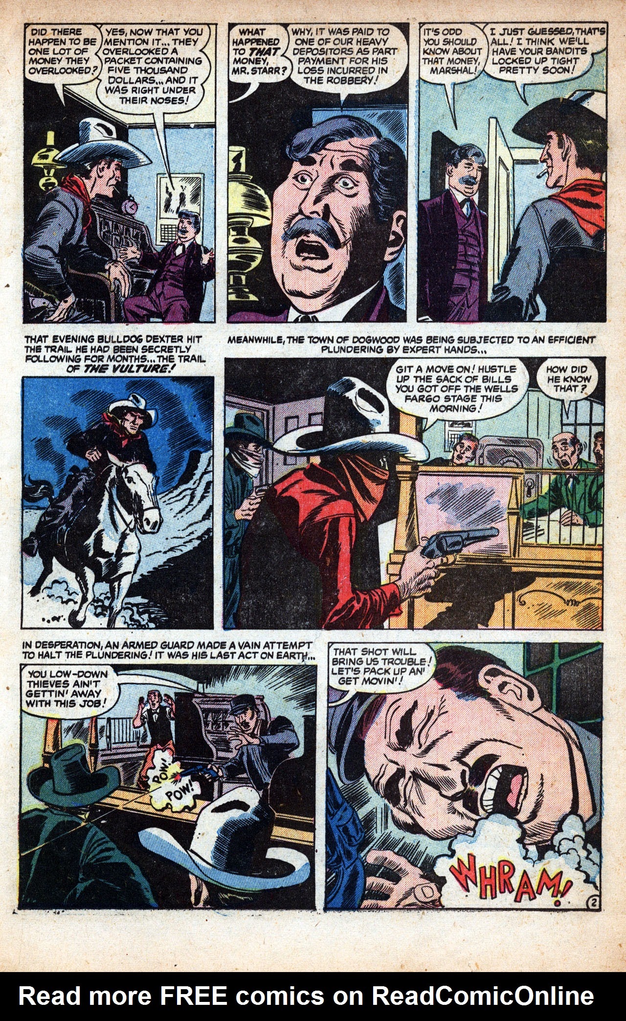 Read online Outlaw Fighters comic -  Issue #2 - 19