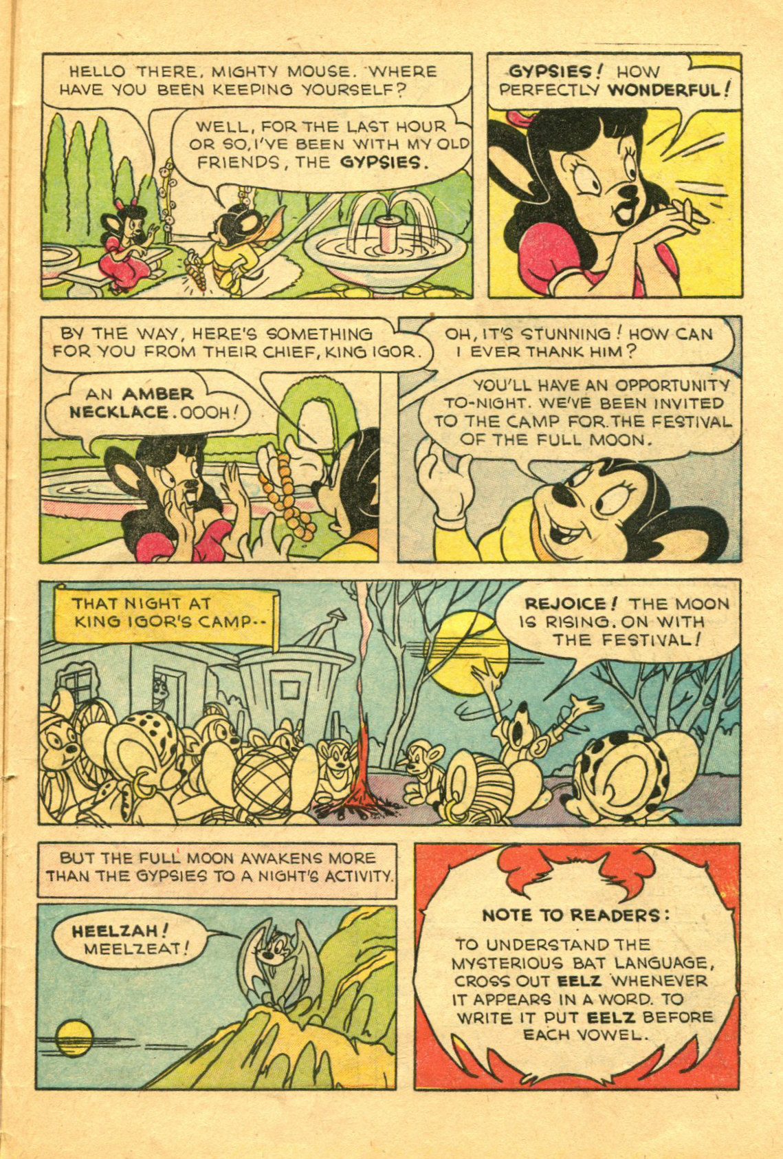 Read online Paul Terry's Mighty Mouse Comics comic -  Issue #8 - 27