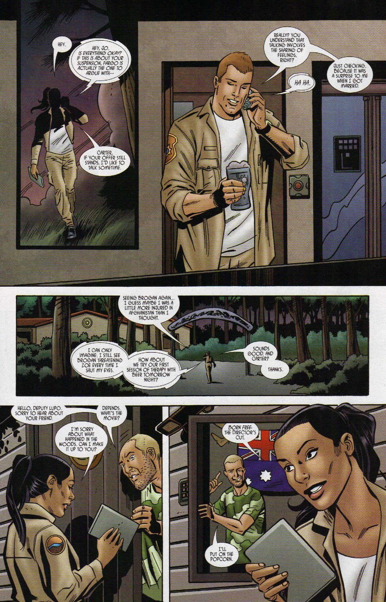 Read online Eureka comic -  Issue #4 - 23
