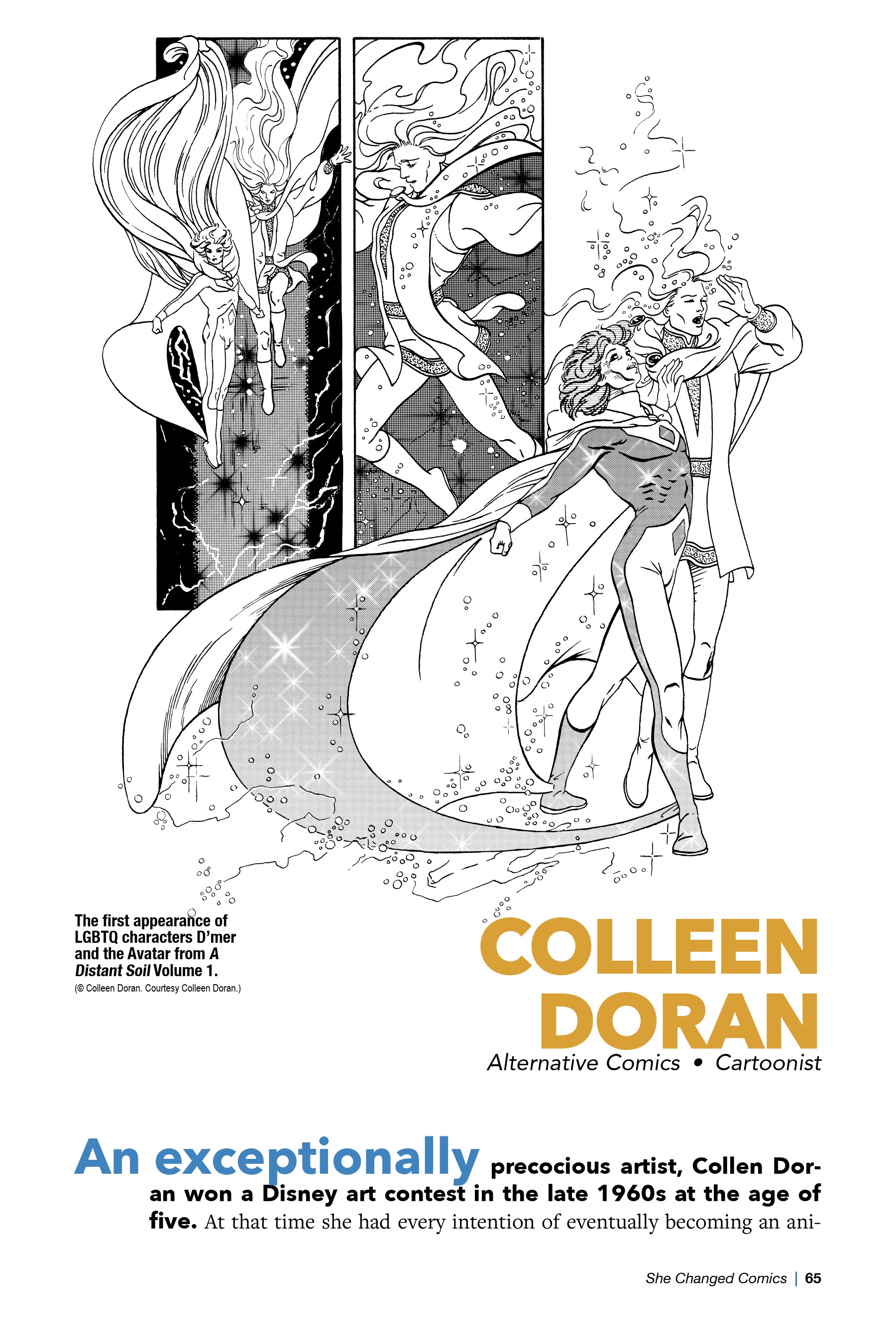 Read online CBLDF Presents: She Changed Comics comic -  Issue # TPB (Part 1) - 72