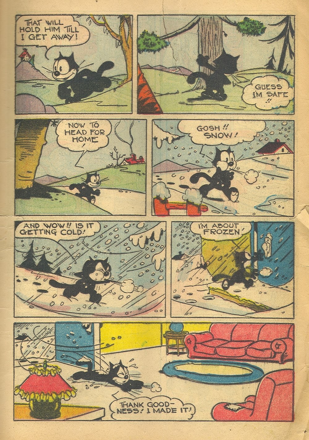 Read online Felix the Cat (1948) comic -  Issue #6 - 23