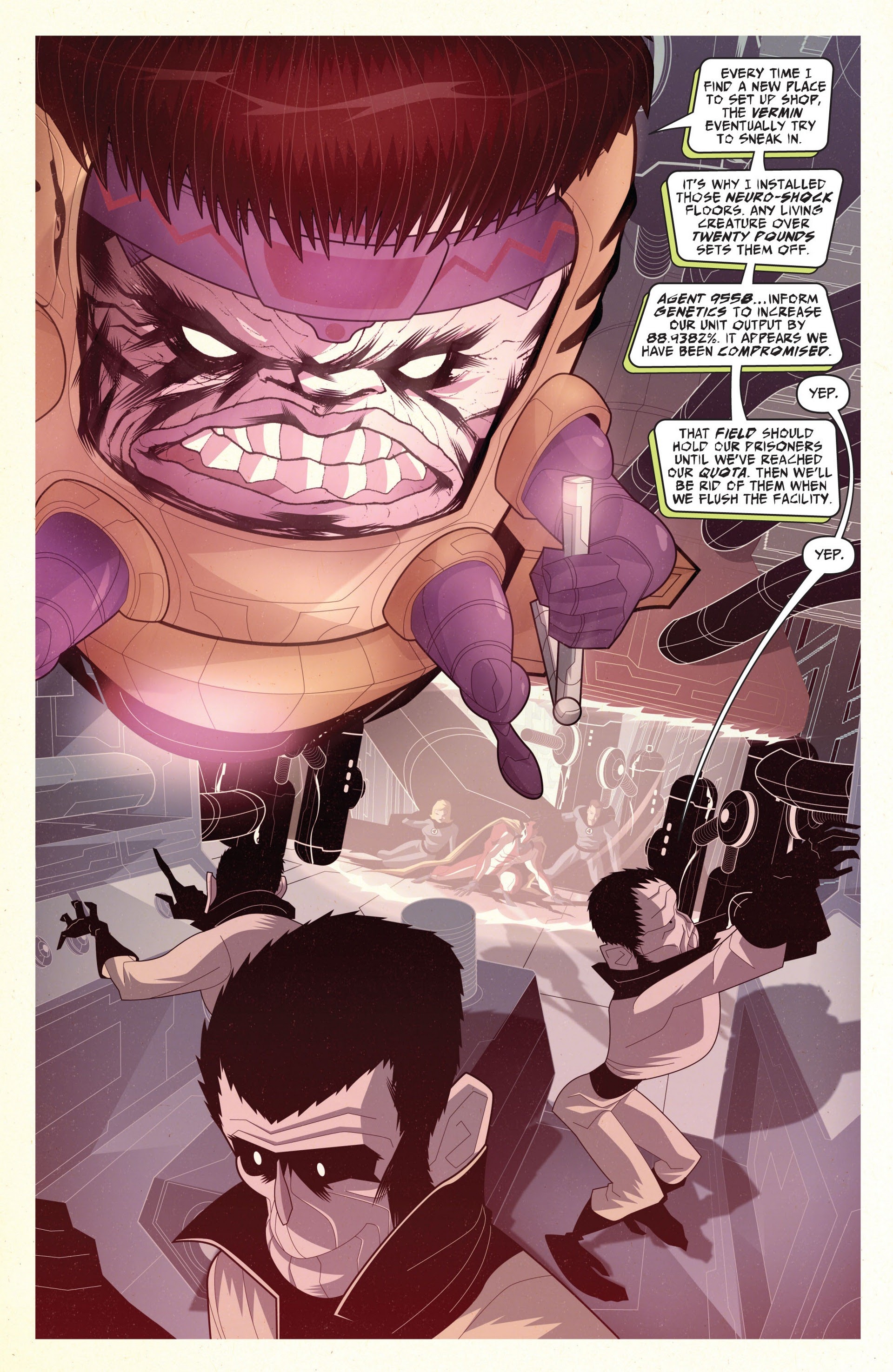 Read online Fantastic Four in...Ataque del M.O.D.O.K.! comic -  Issue # Full - 27