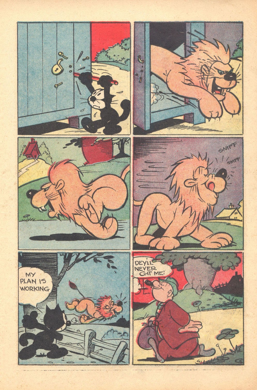 Read online Felix the Cat (1951) comic -  Issue #32 - 25