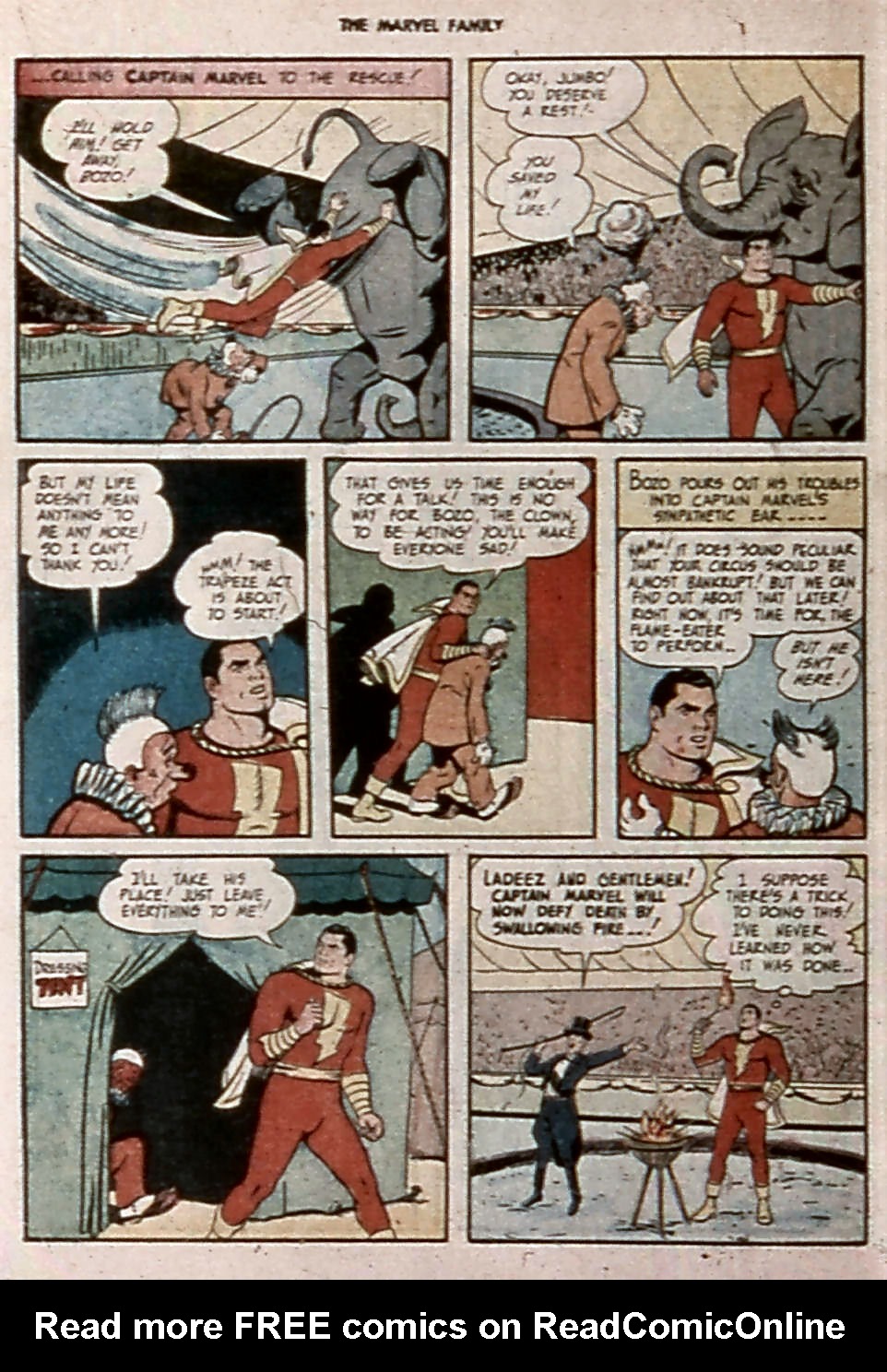 Read online The Marvel Family comic -  Issue #8 - 44