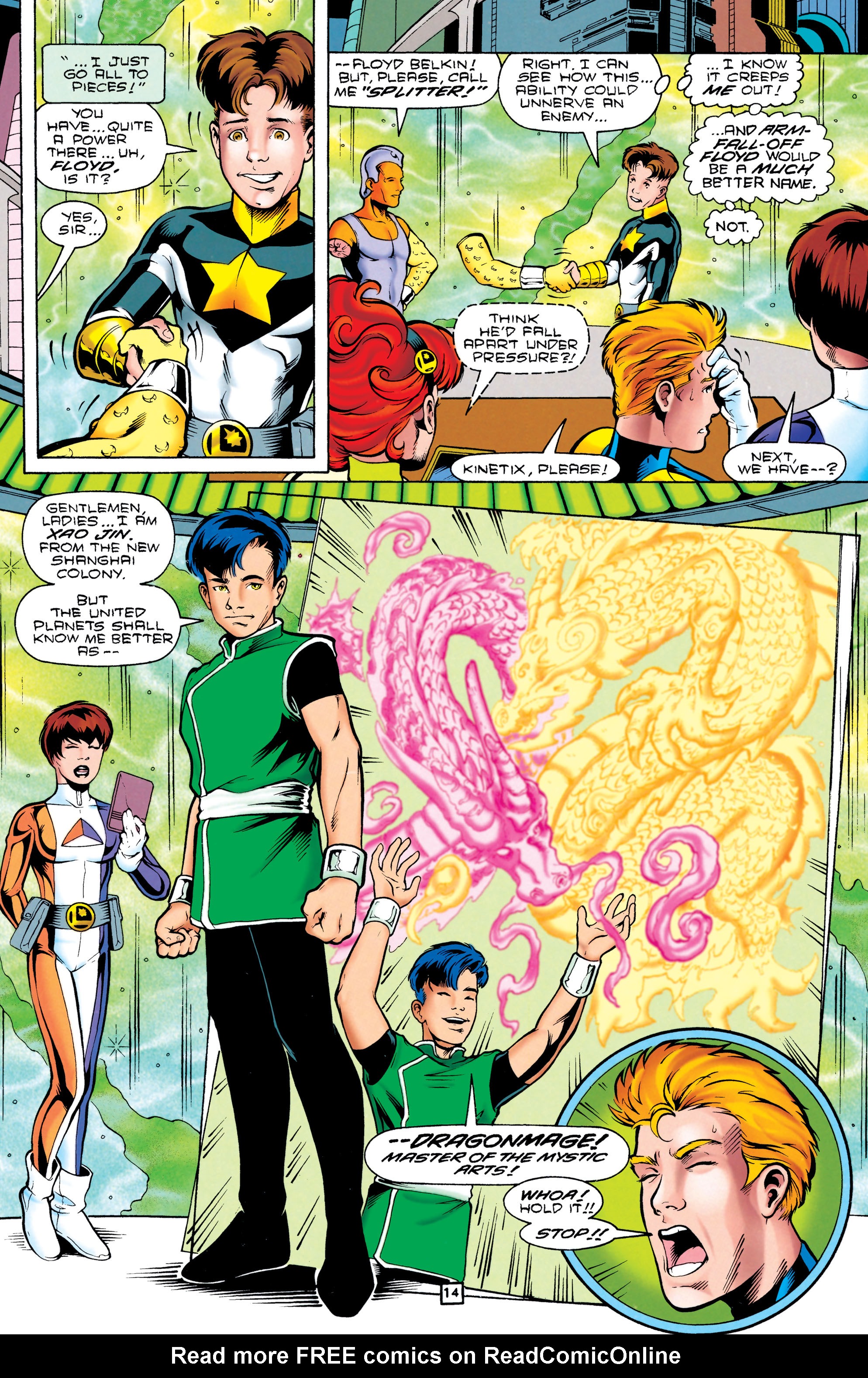 Read online Legionnaires comic -  Issue #43 - 14