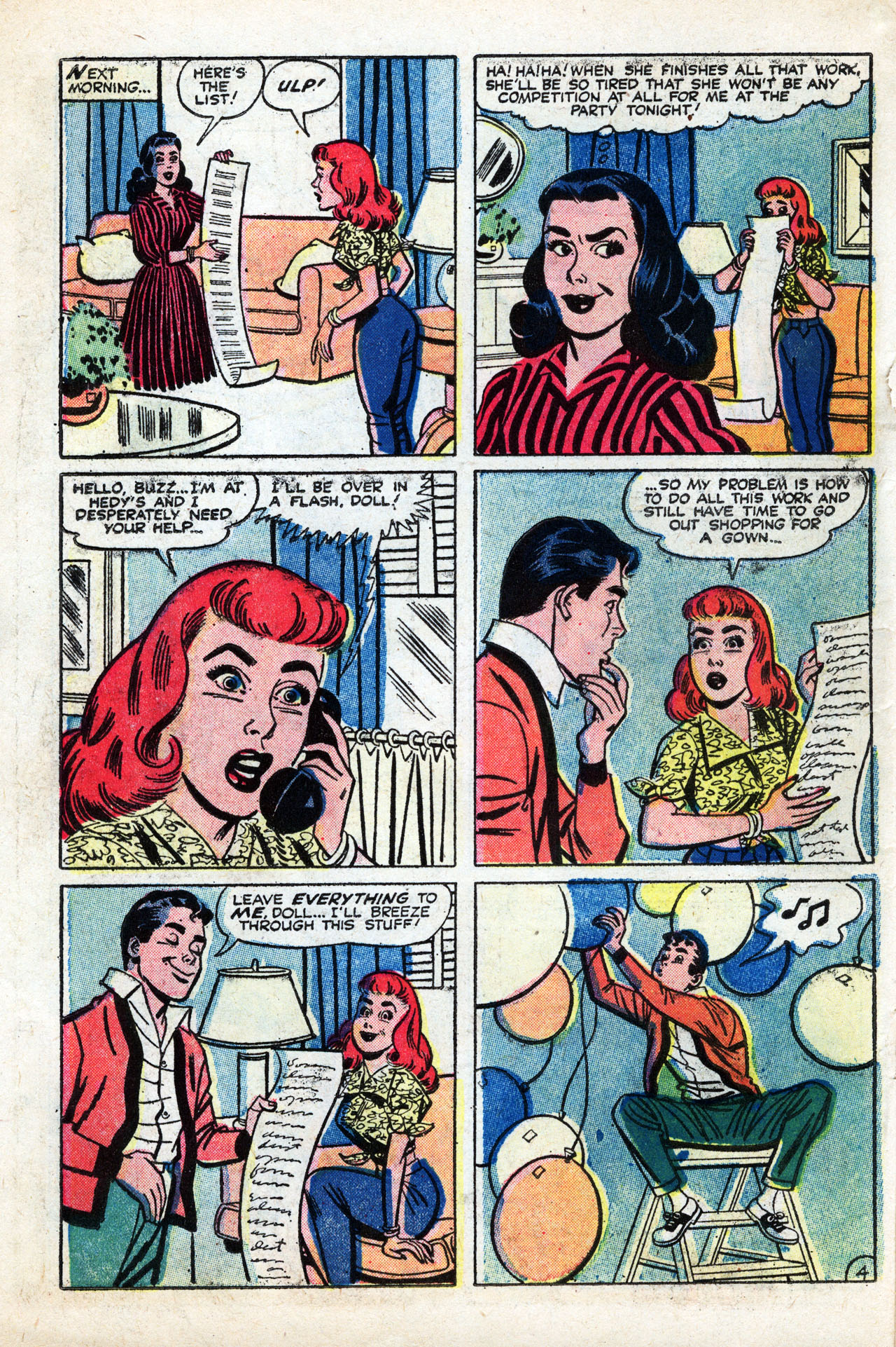 Read online Patsy and Hedy comic -  Issue #45 - 6