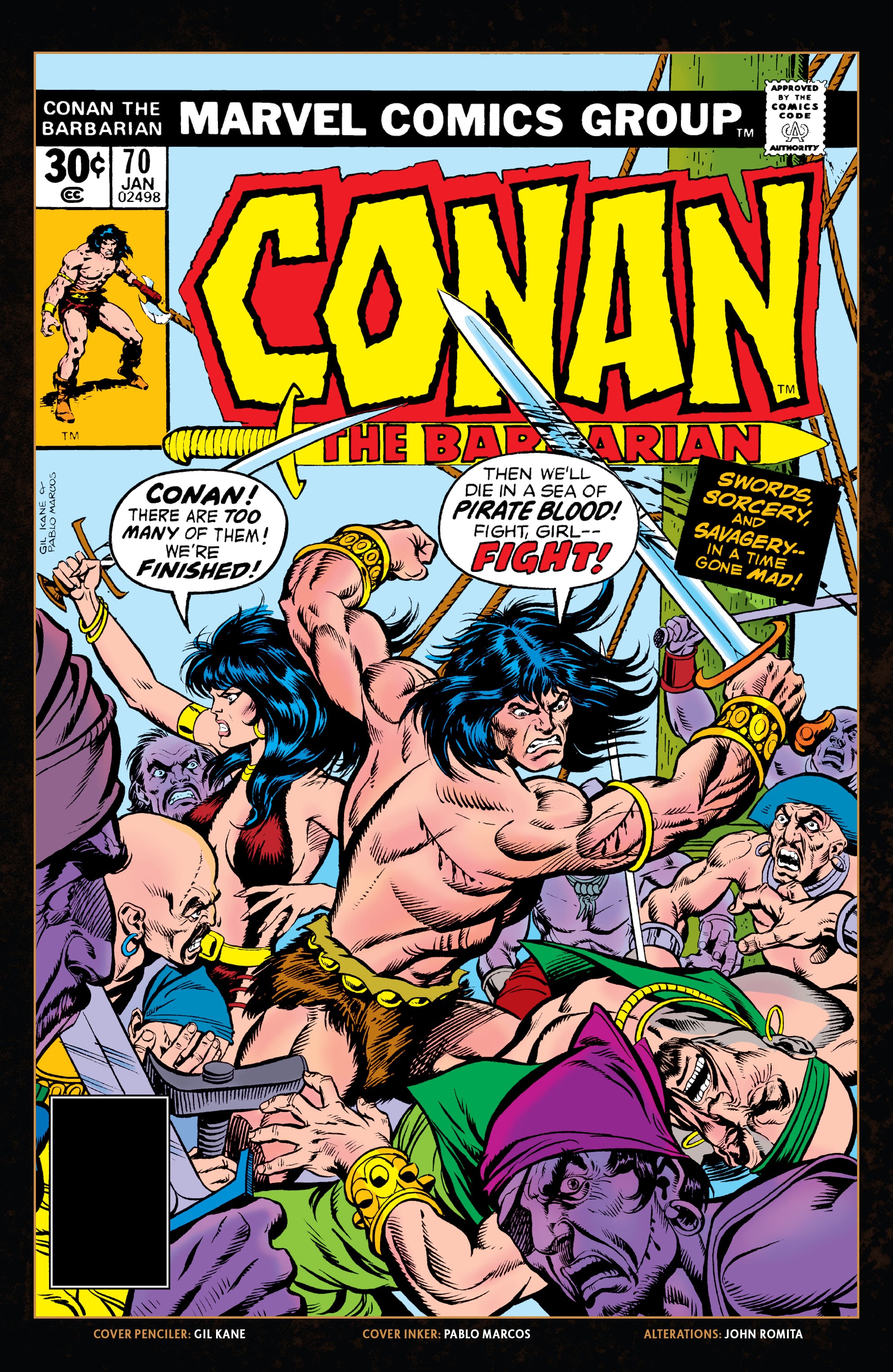Read online Conan the Barbarian Epic Collection: The Original Marvel Years - Of Once and Future Kings comic -  Issue # TPB (Part 2) - 91