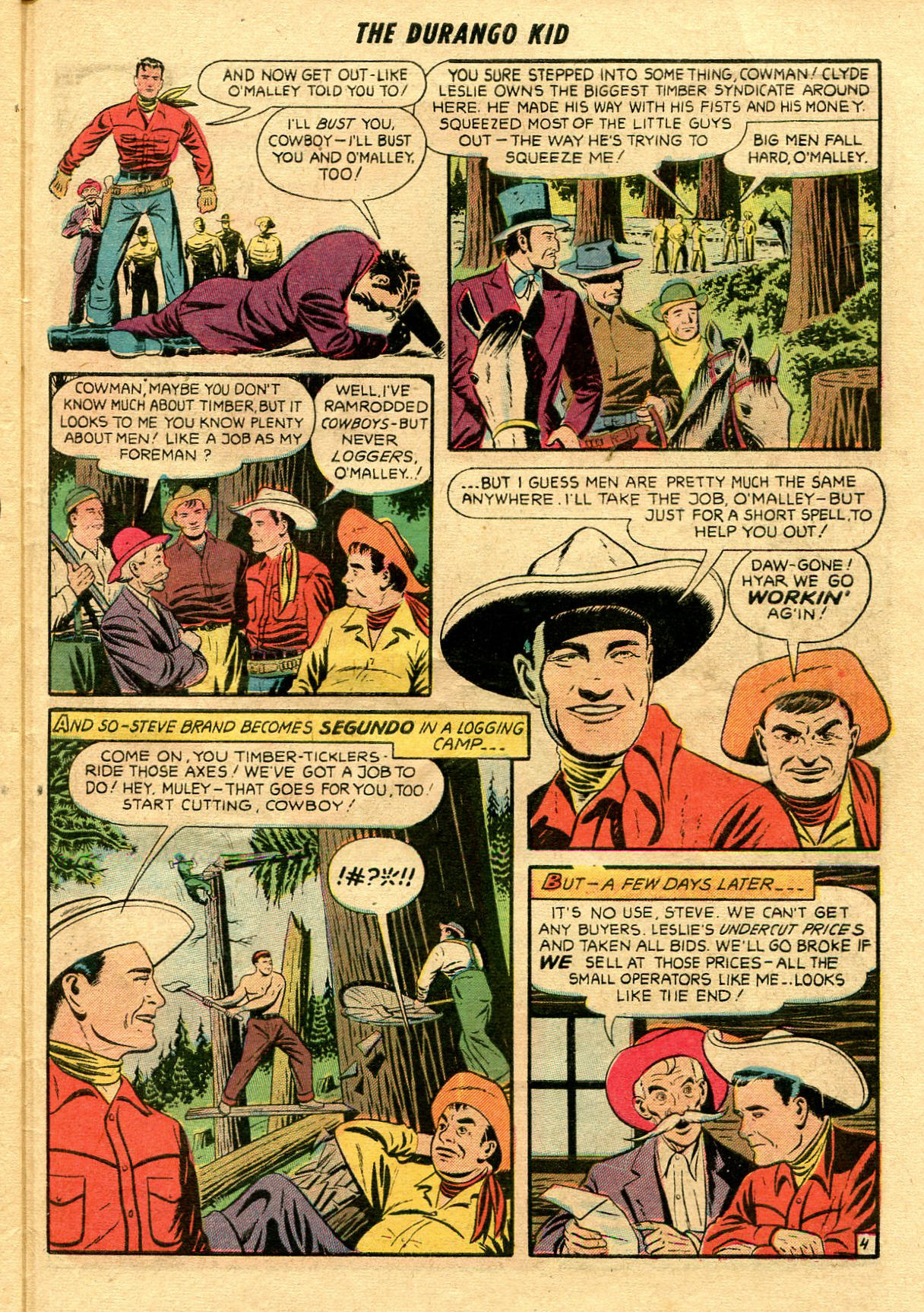 Read online Charles Starrett as The Durango Kid comic -  Issue #19 - 29