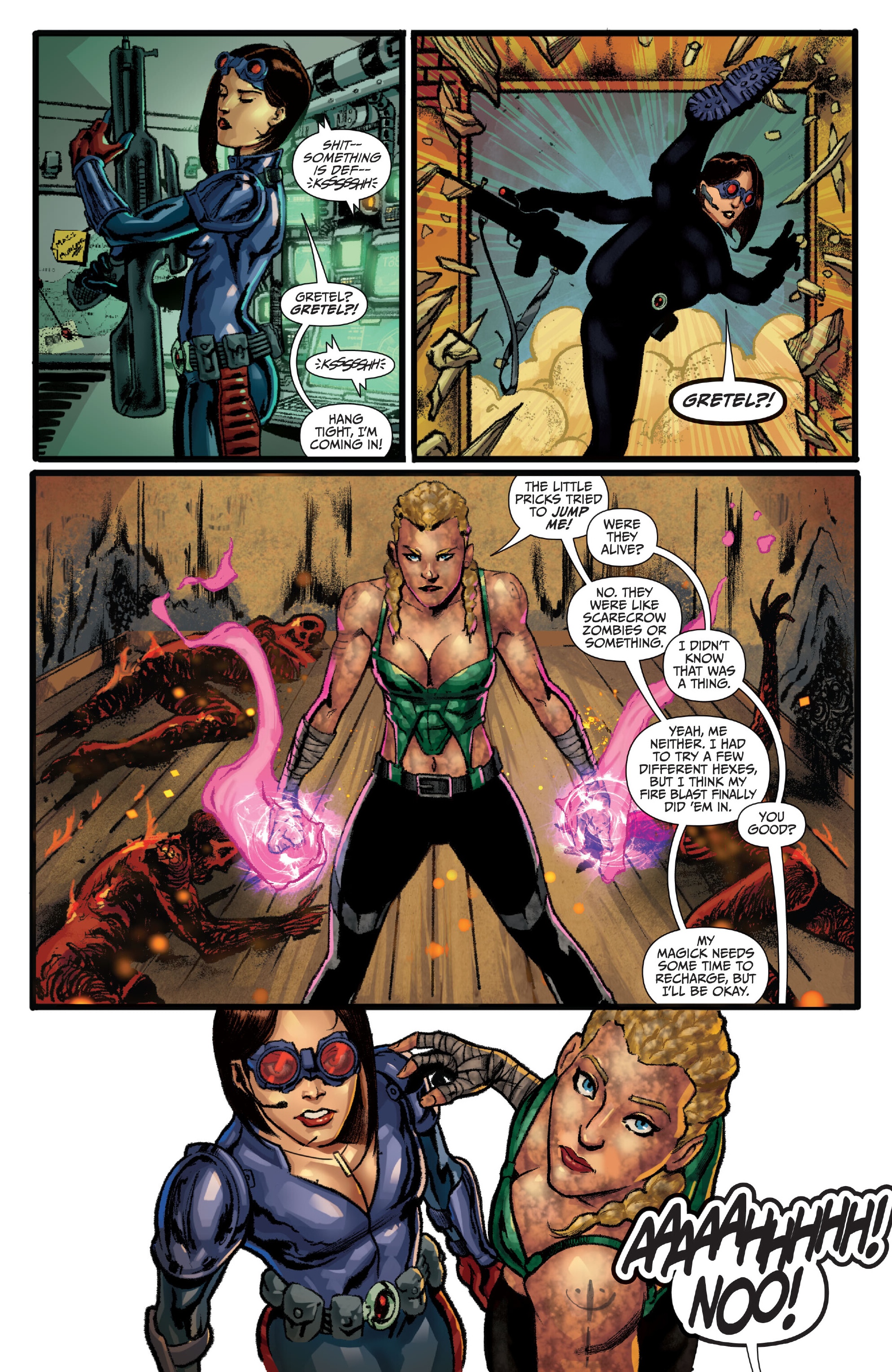 Read online Grimm Fairy Tales 2023 Holiday Pinup Special comic -  Issue # Full - 6