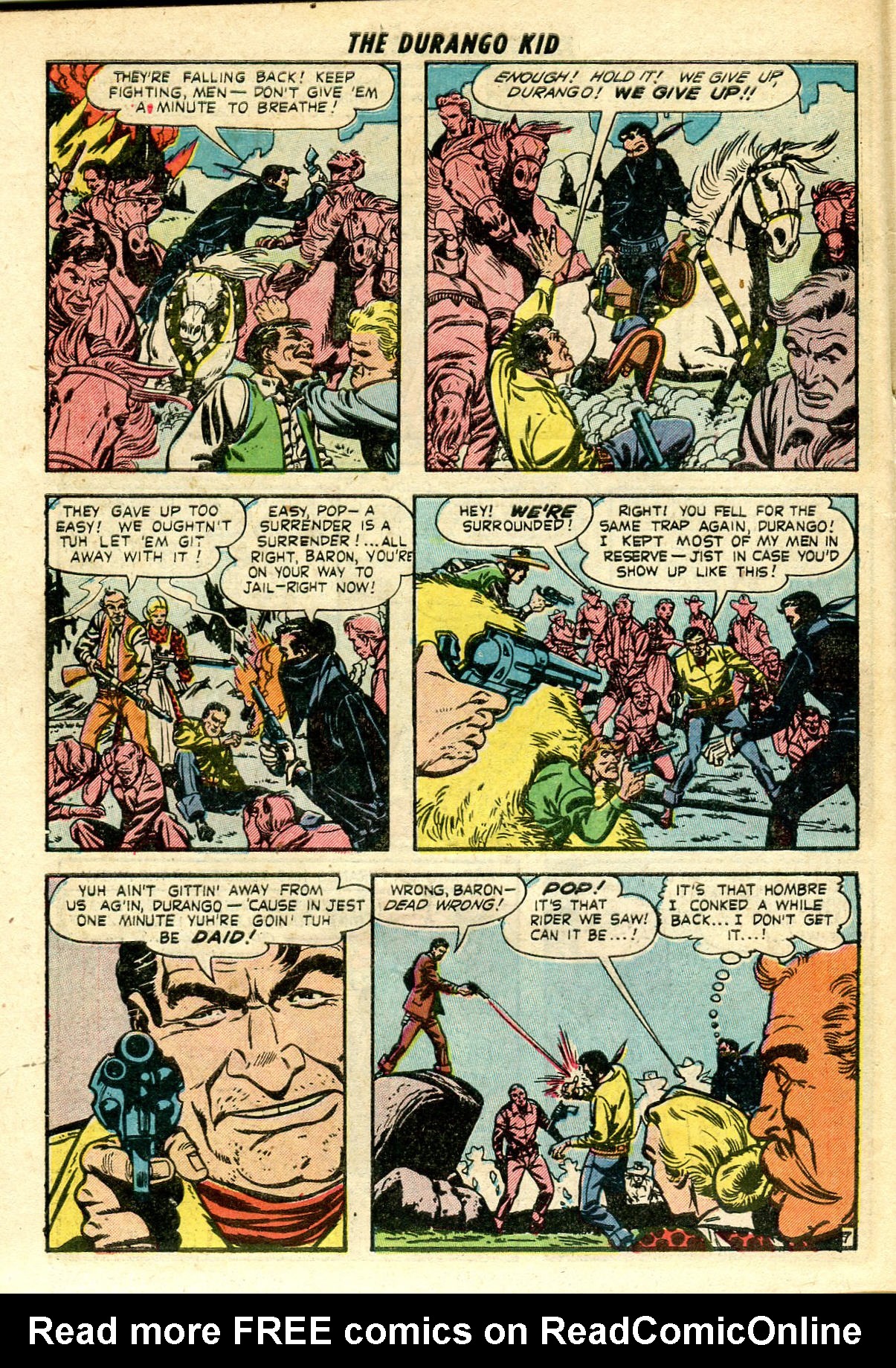 Read online Charles Starrett as The Durango Kid comic -  Issue #13 - 32