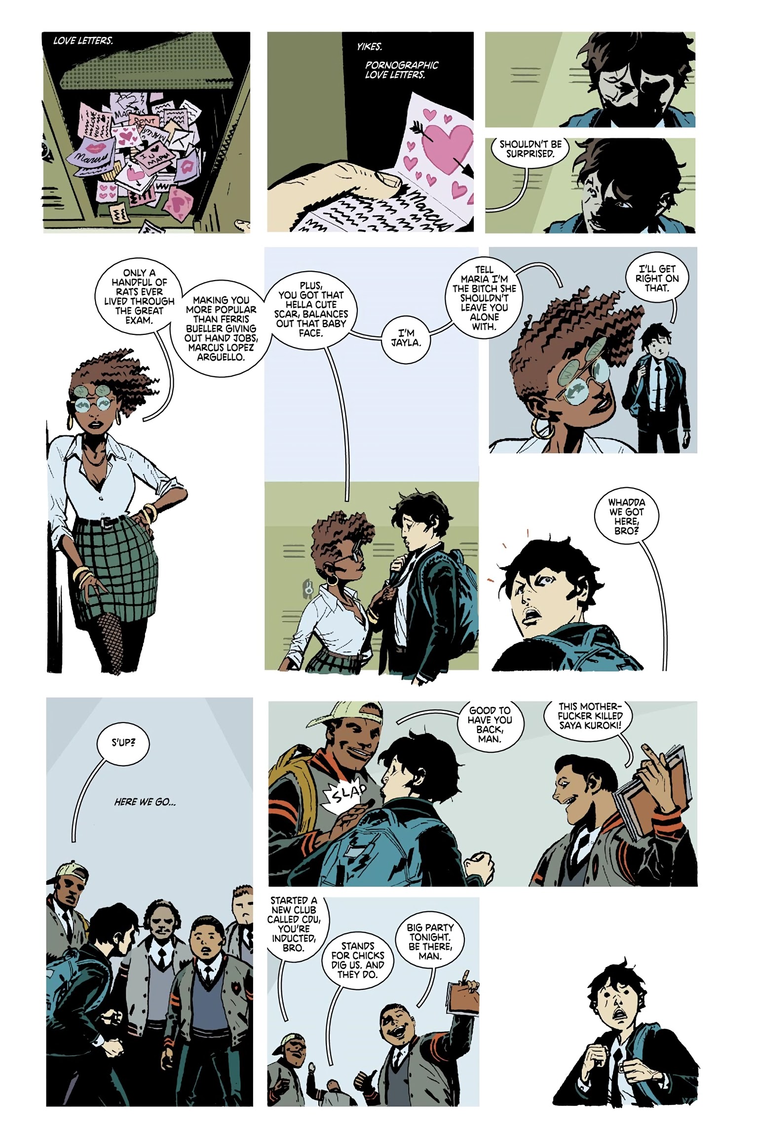 Read online Deadly Class comic -  Issue # _Deluxe Edition Teen Age Riot (Part 2) - 71