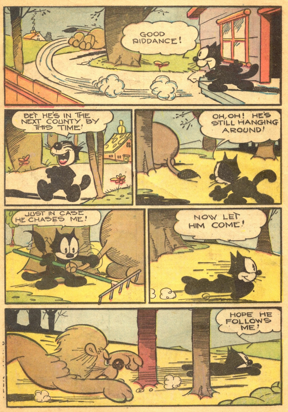 Read online Felix the Cat (1948) comic -  Issue #14 - 10