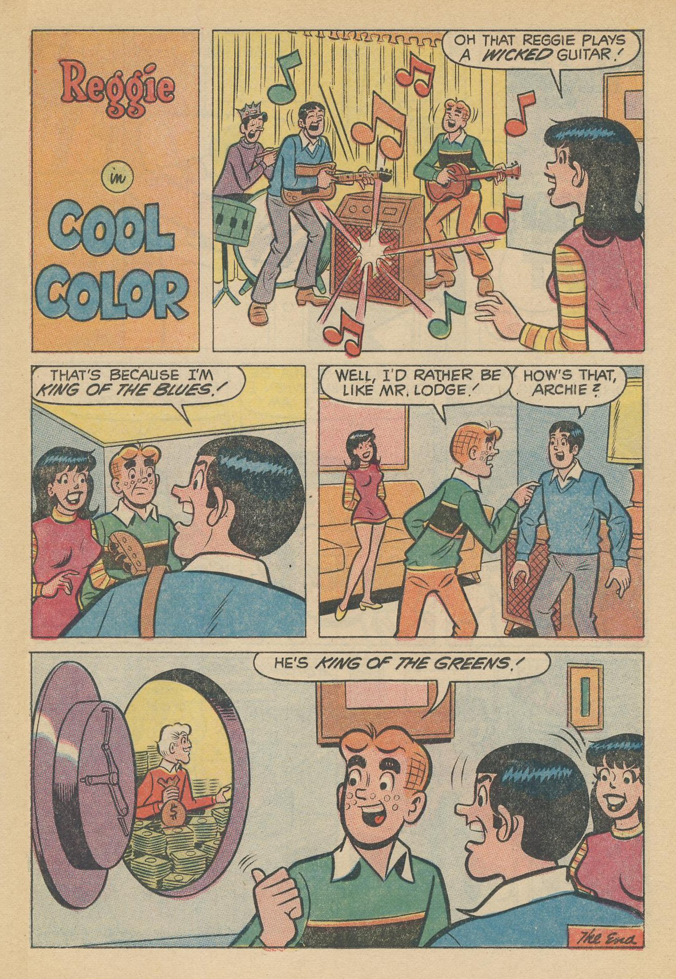 Read online Reggie's Wise Guy Jokes comic -  Issue #14 - 13