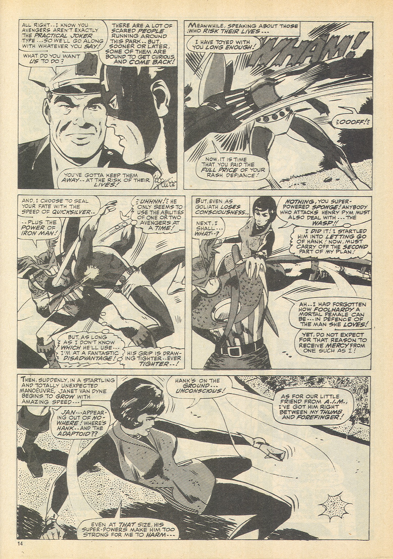 Read online The Avengers (1973) comic -  Issue #57 - 14