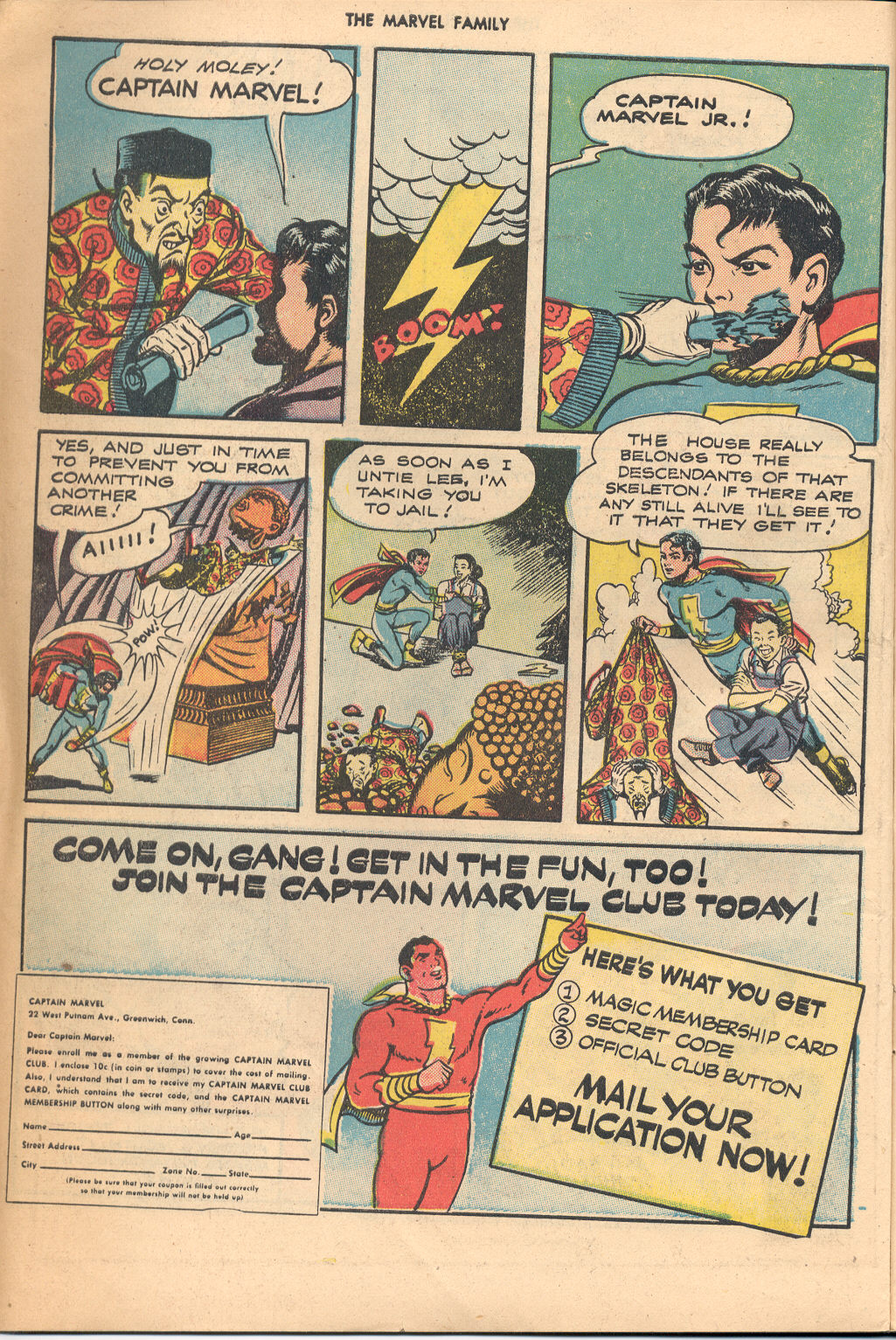 Read online The Marvel Family comic -  Issue #16 - 23
