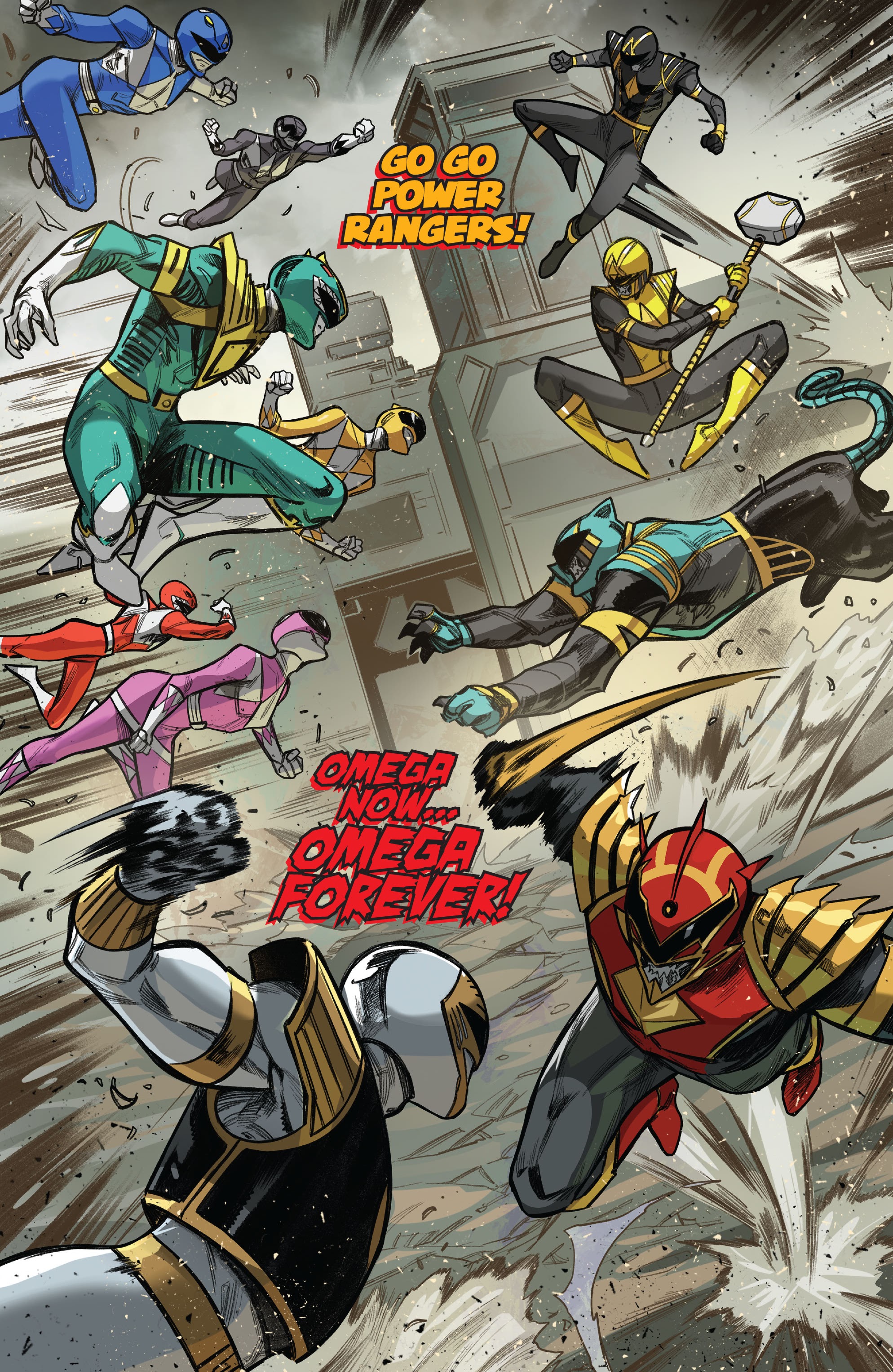 Read online Mighty Morphin Power Rangers comic -  Issue #100 - 11