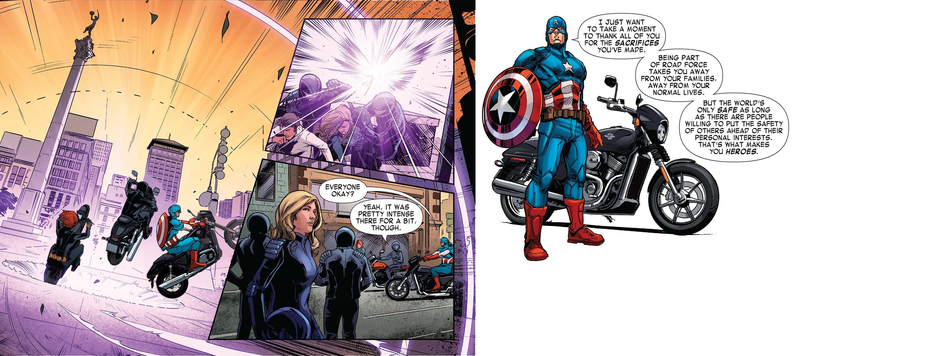 Read online Captain America Featuring Road Force comic -  Issue # Full - 52