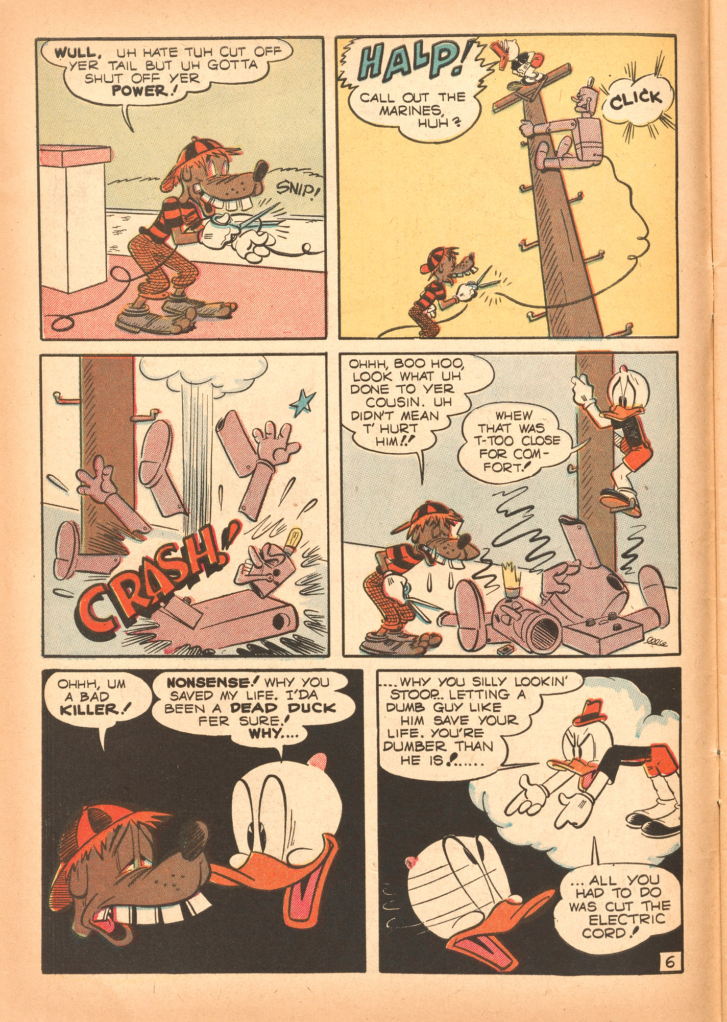 Read online Super Duck Comics comic -  Issue #31 - 8