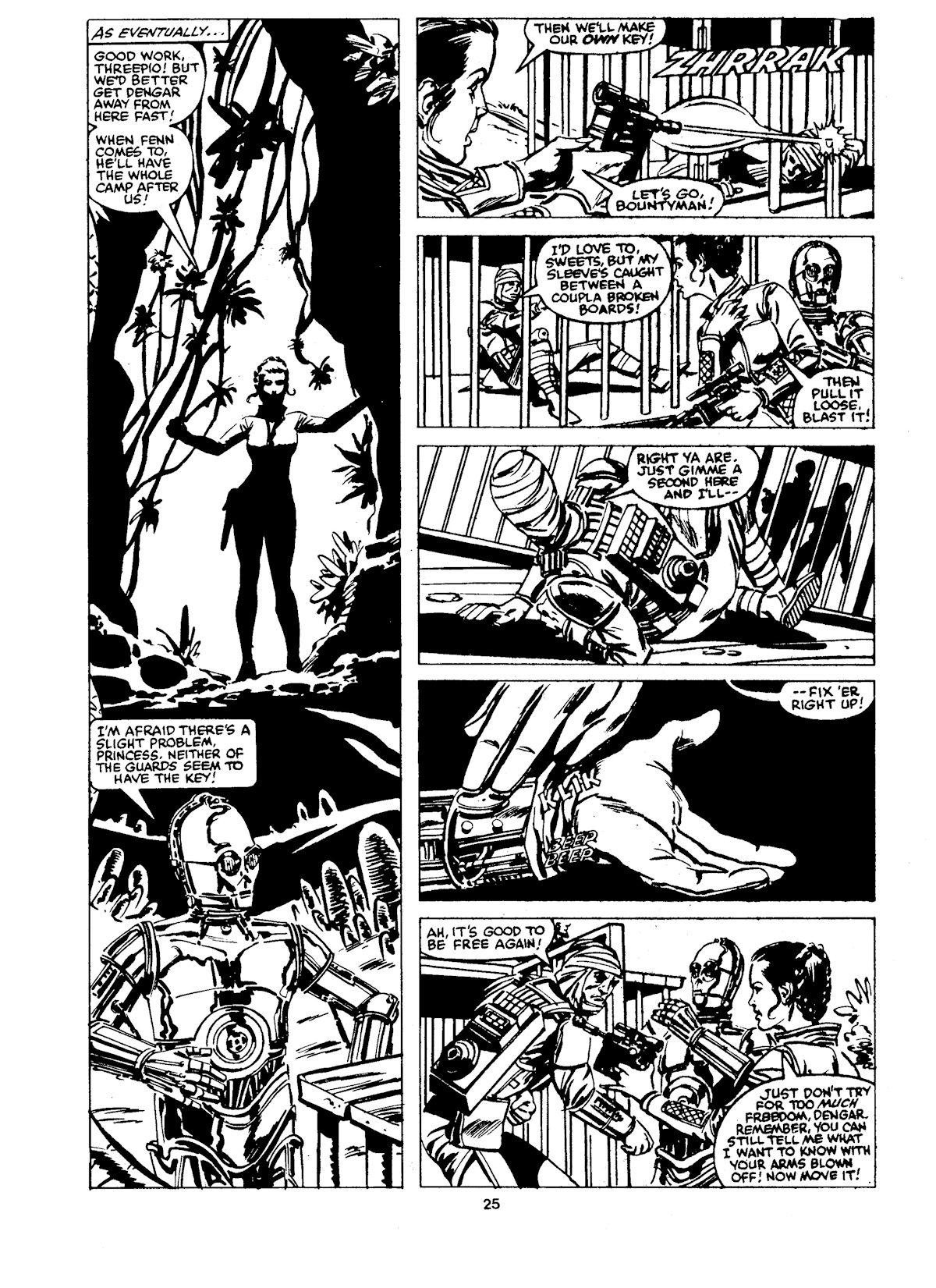 Read online Star Wars Weekly comic -  Issue #168 - 25